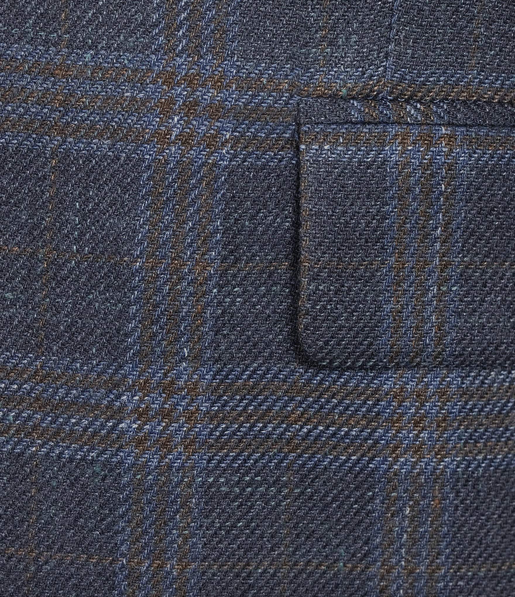 Hart Schaffner Marx Chicago Classic Fit Plaid Wool Blend Sport Coat