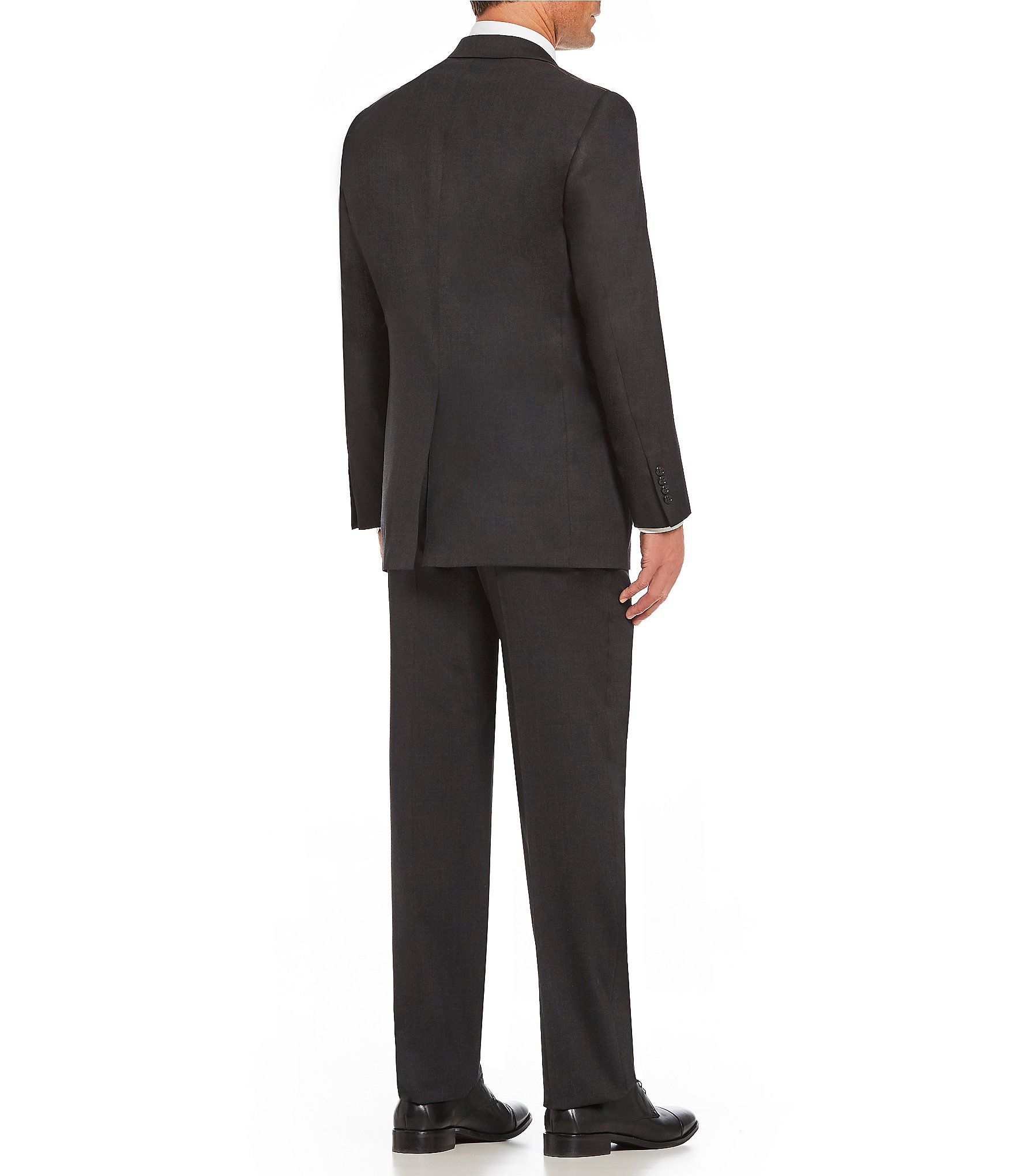 Hart Schaffner Marx Chicago Classic Fit Flat Front 2-Piece Suit