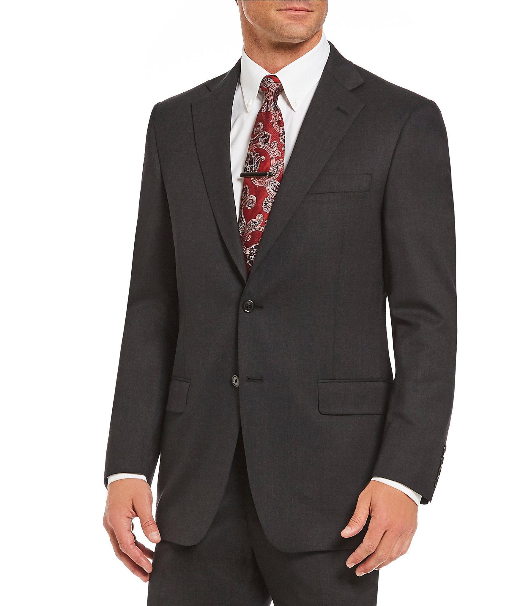 Hart Schaffner Marx Chicago Classic Fit Flat Front 2-Piece Suit