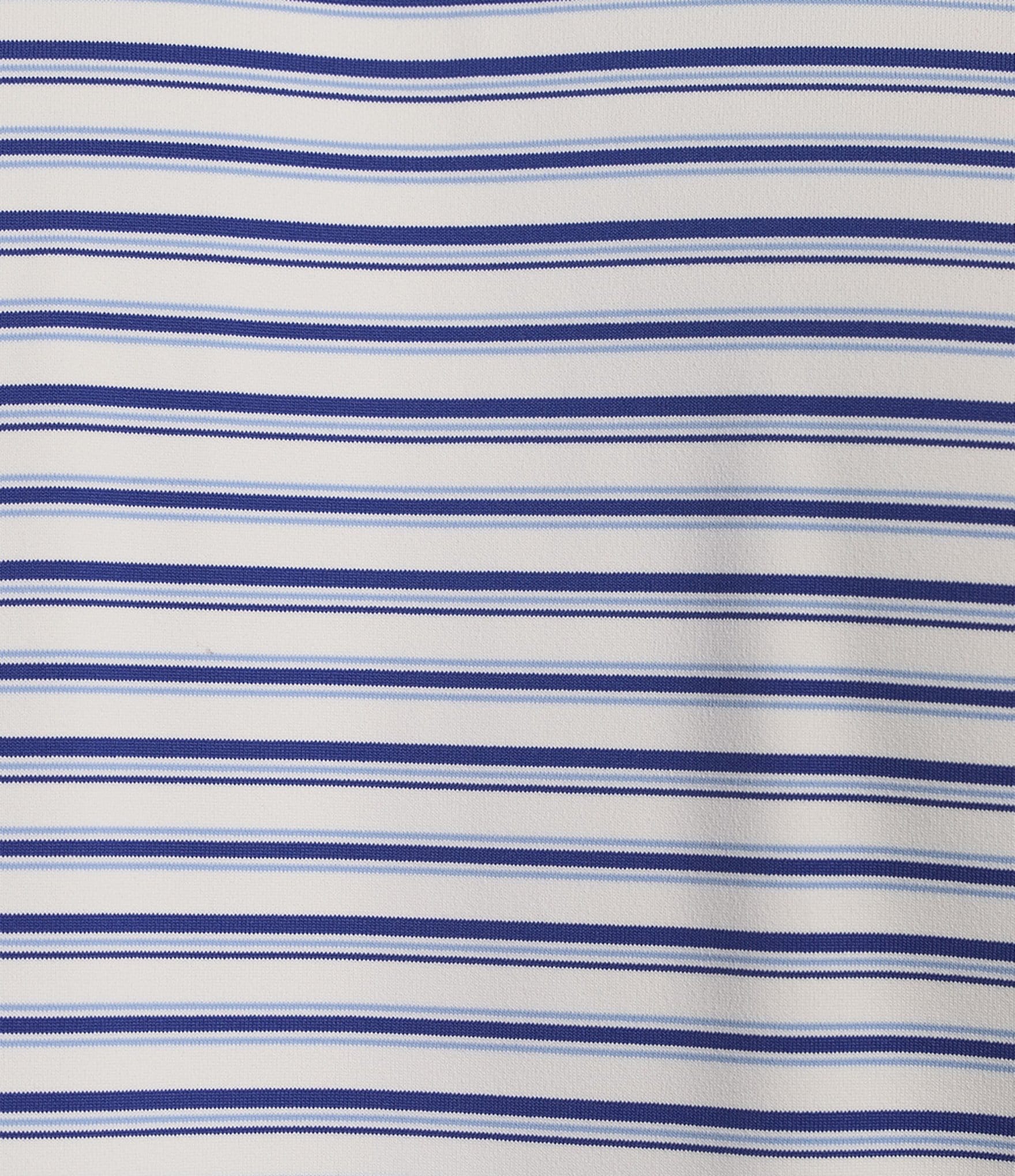 Hart Schaffner Marx Luxury Performance Short Sleeve Multi Stripe Polo Shirt