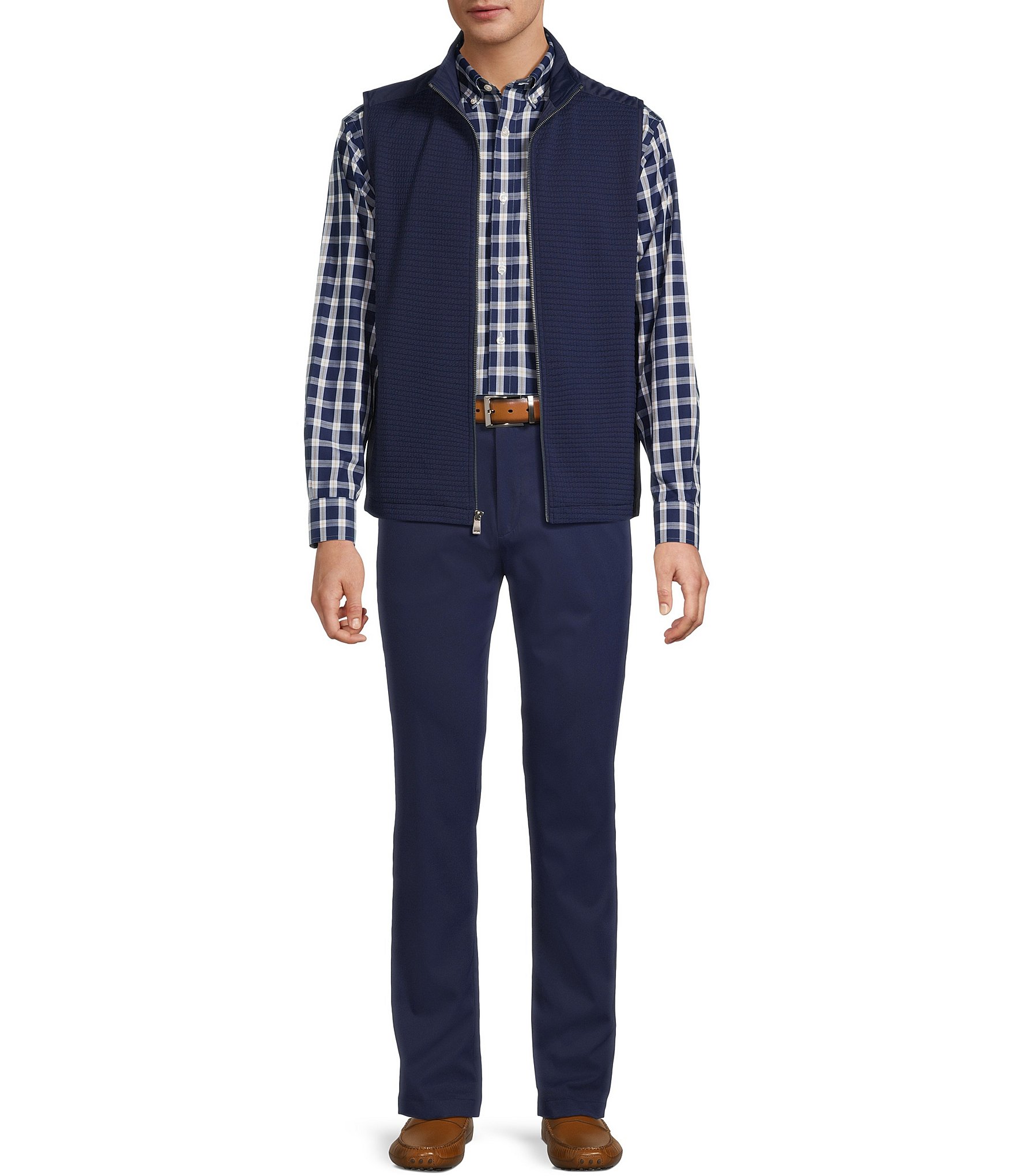 Hart Schaffner Marx Luxury Performance Texture Chino Pants