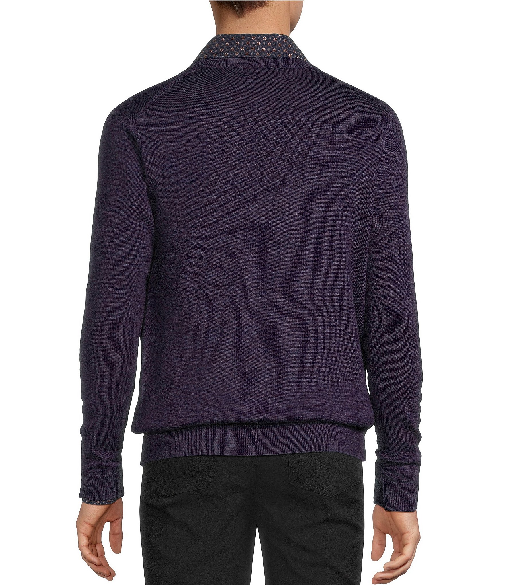 Hart Schaffner Marx Merino Wool Crew Sweater