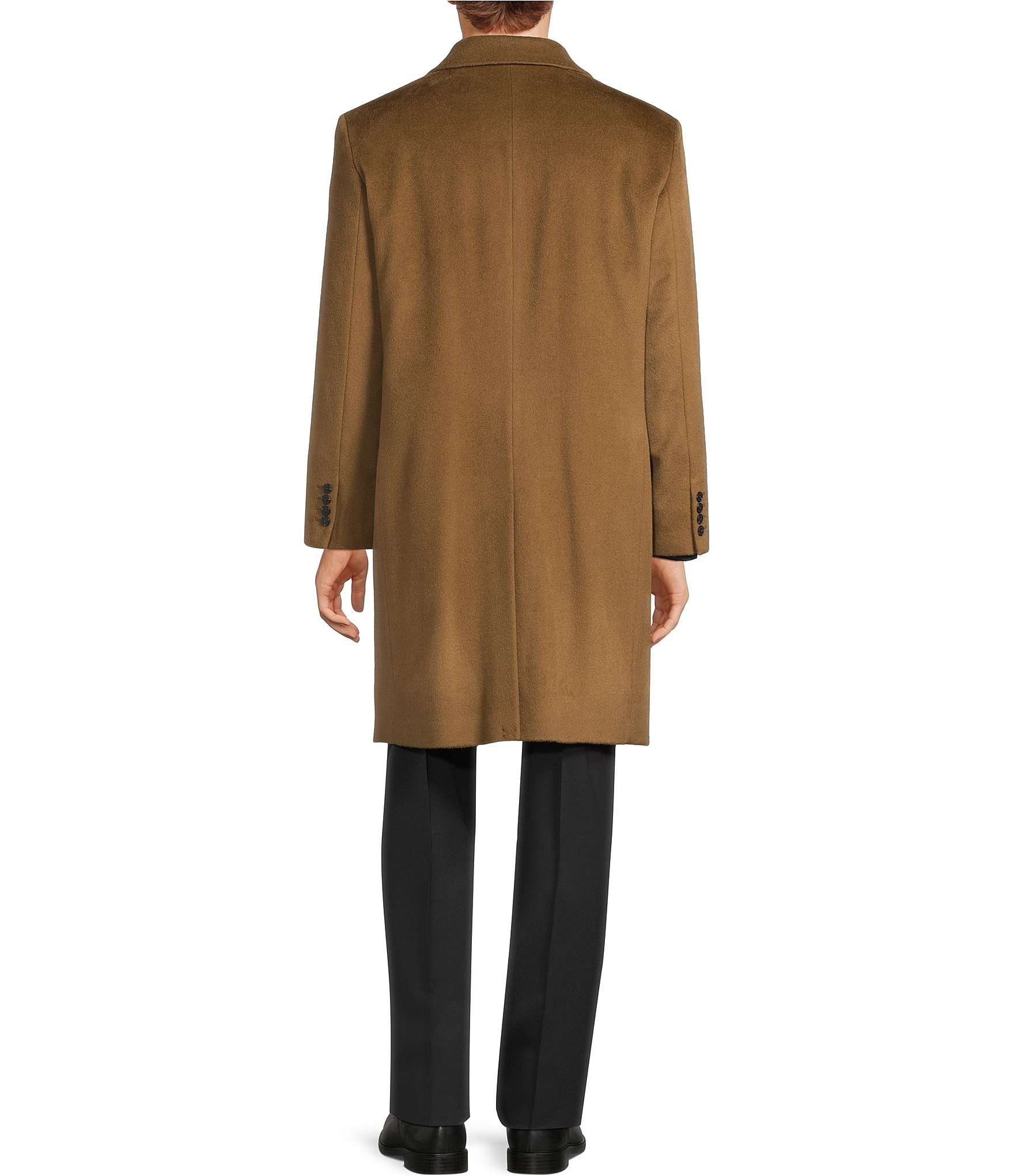 Hart Schaffner Marx New York Solid Topcoat