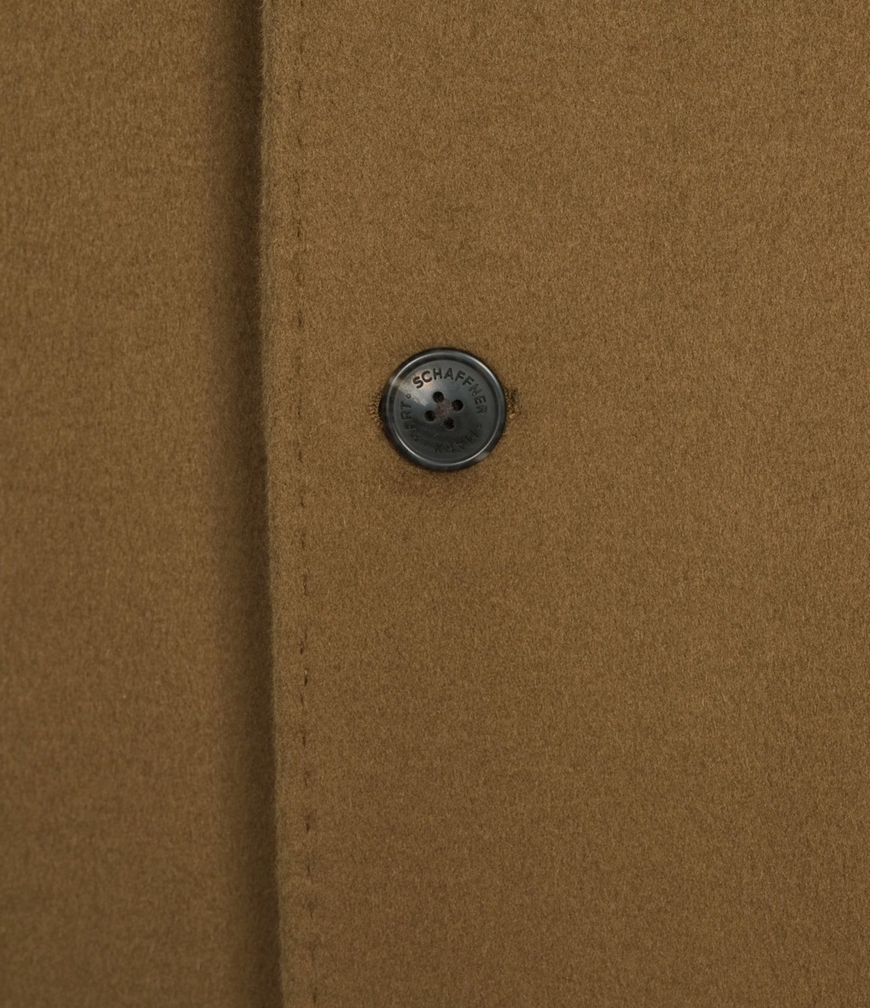 Hart Schaffner Marx New York Solid Topcoat