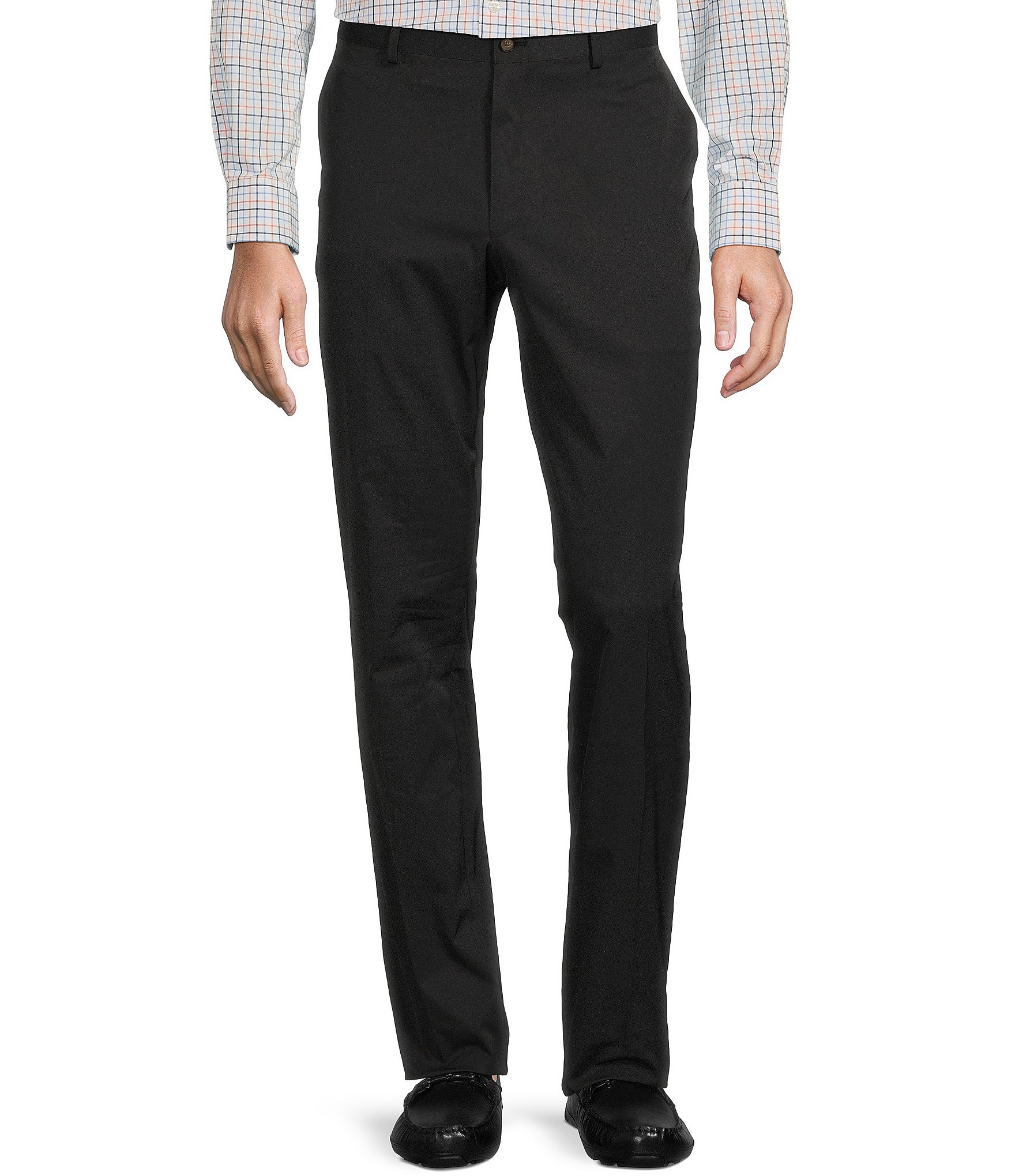 Hart Schaffner Marx Tech Stretch New York Tailored Modern Fit Flat ...