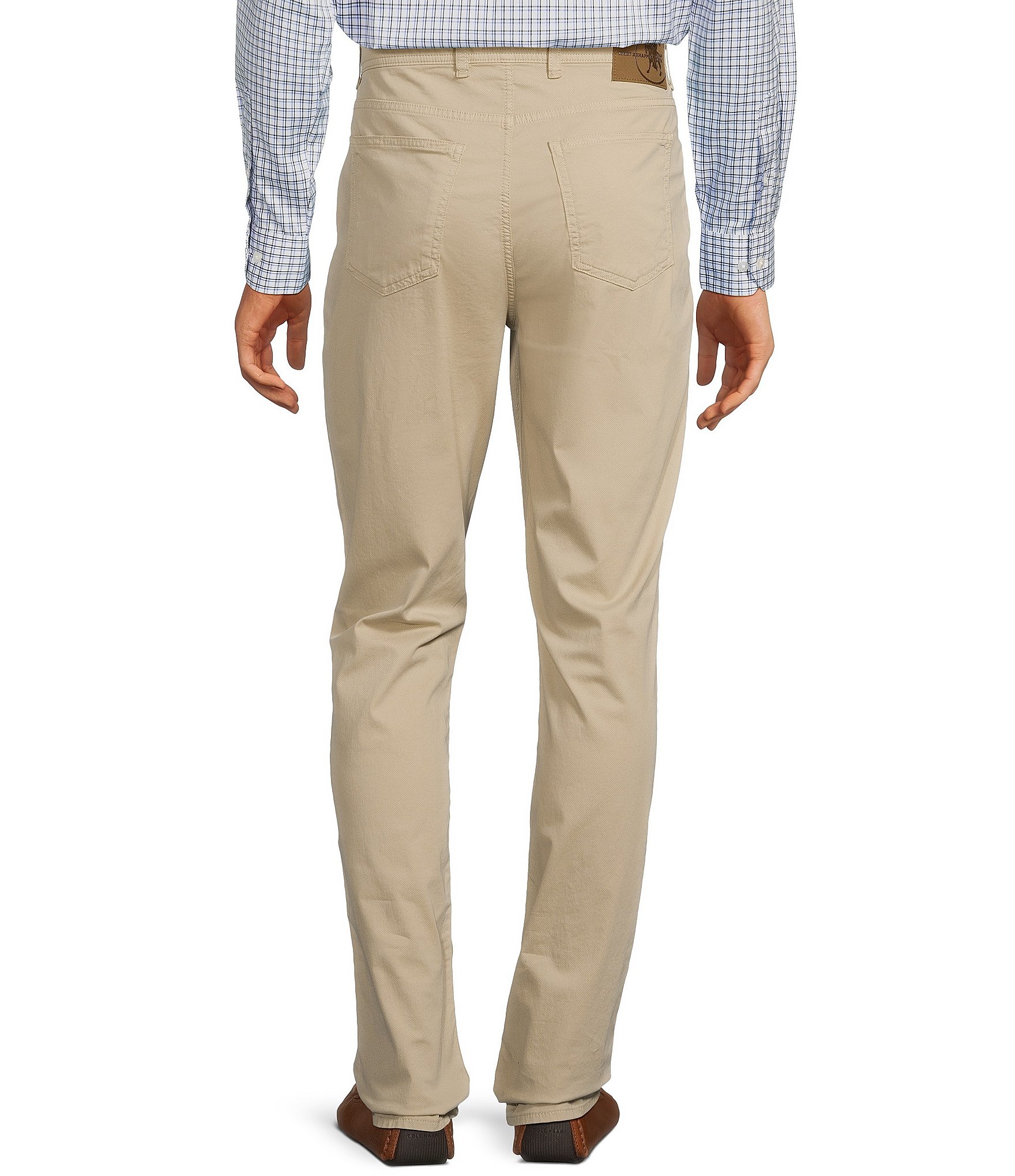 Hart Schaffner Marx The New York Fit 5-Pocket Printed Pants