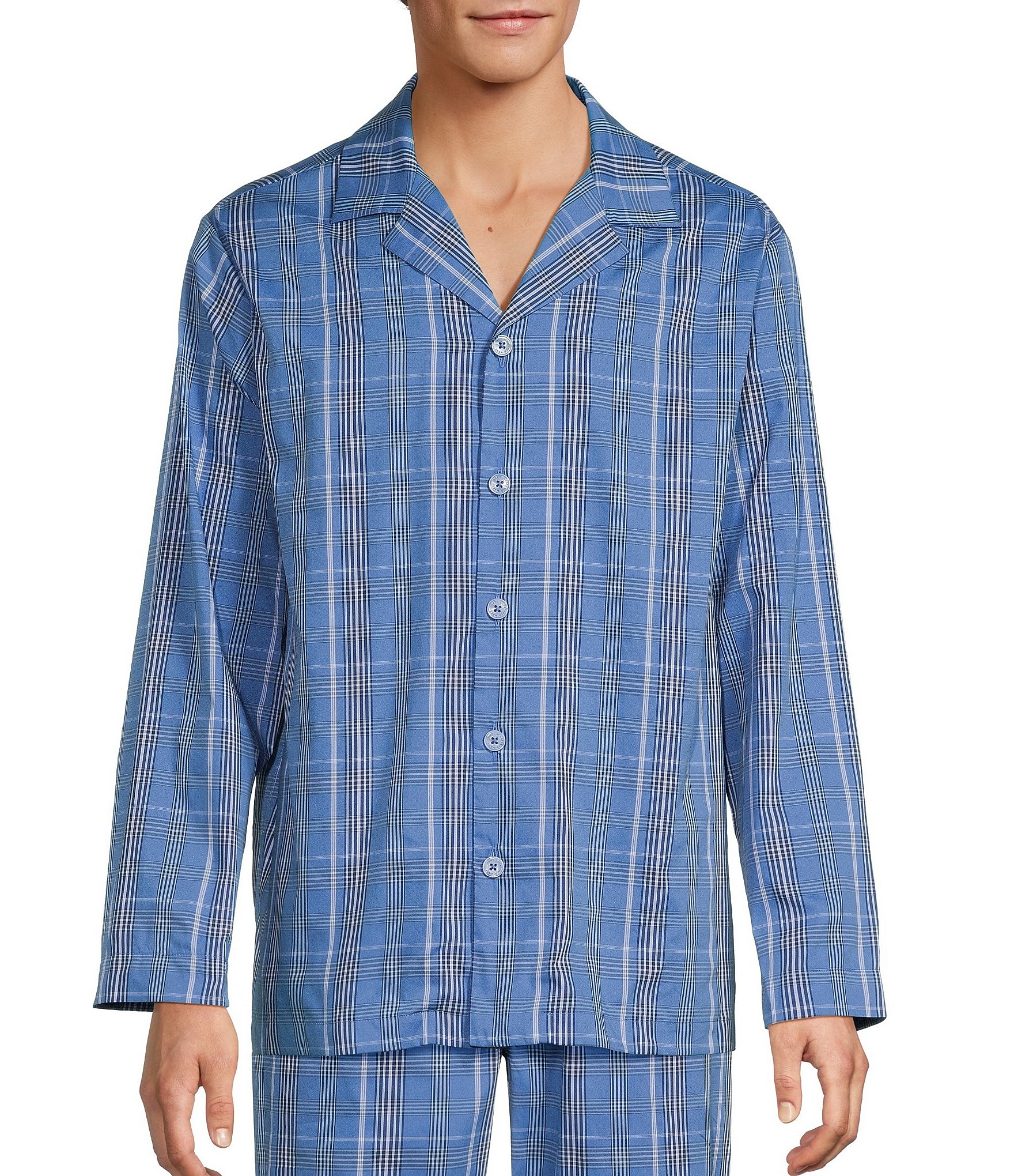 Hart Schaffner Marx Woven Pajama Set