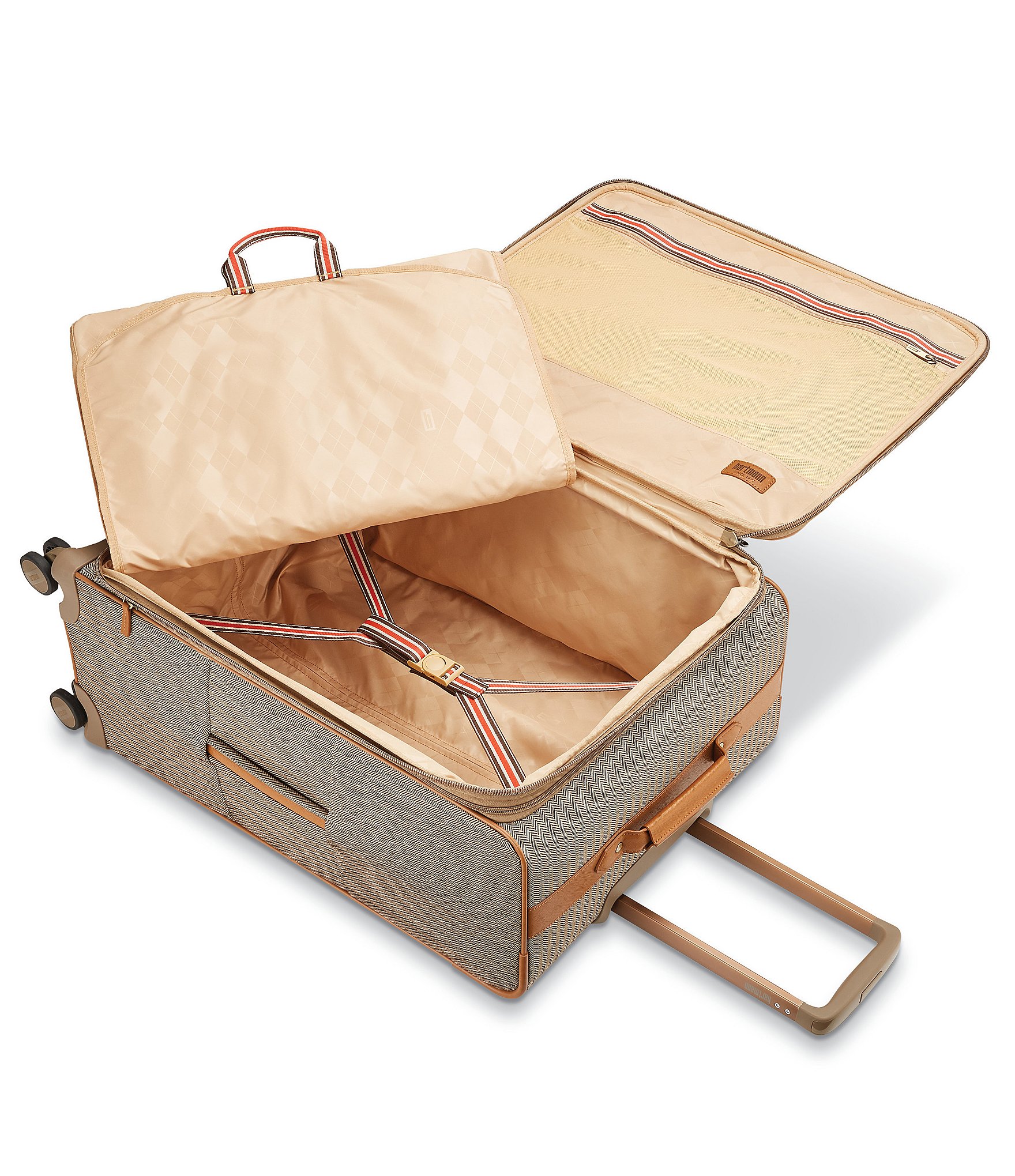 Hartmann Herringbone Deluxe Domestic Spinner Suitcase