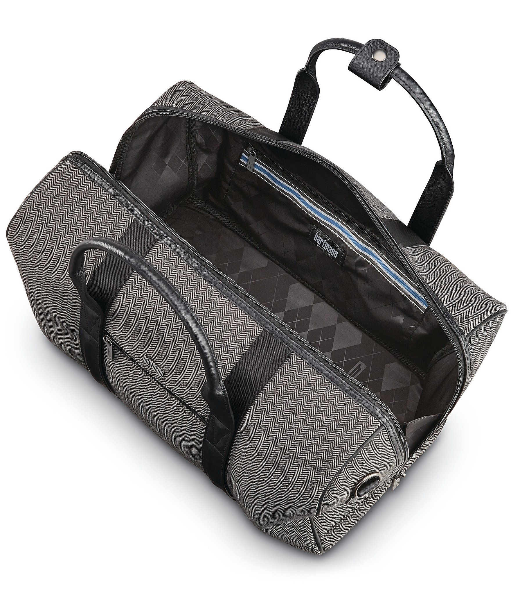 Hartmann Herringbone Deluxe Carry-On Duffle Bag