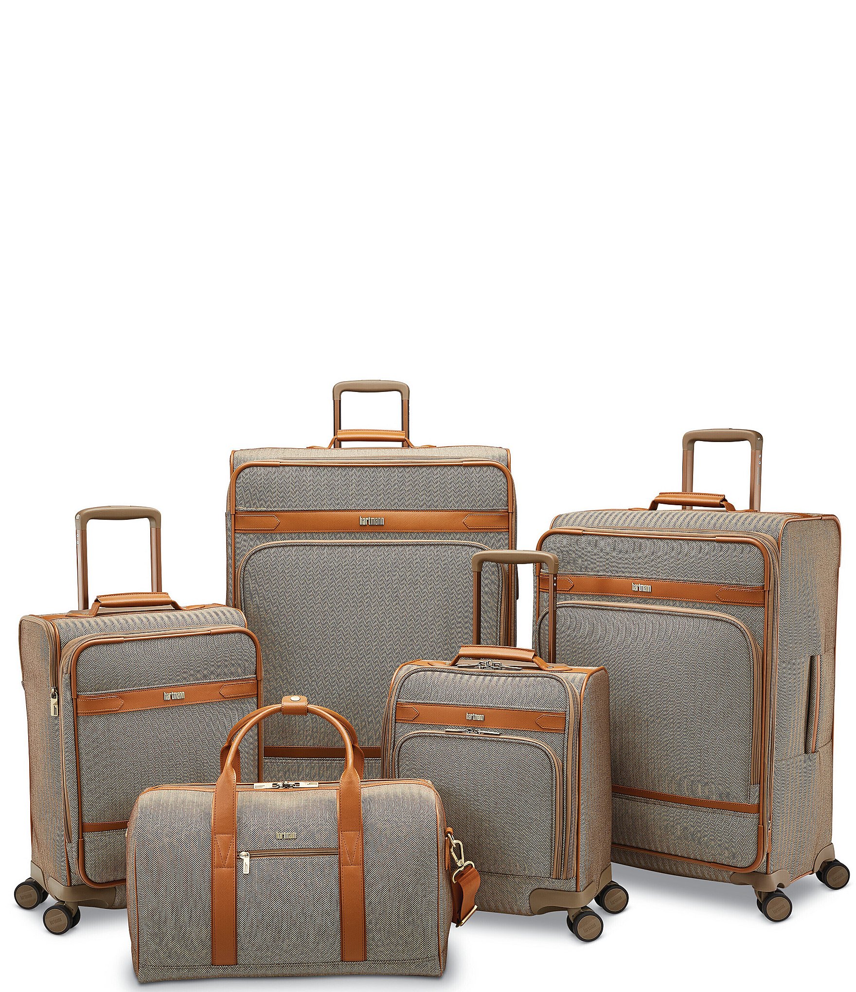 Hartmann Herringbone Deluxe Medium Spinner Suitcase