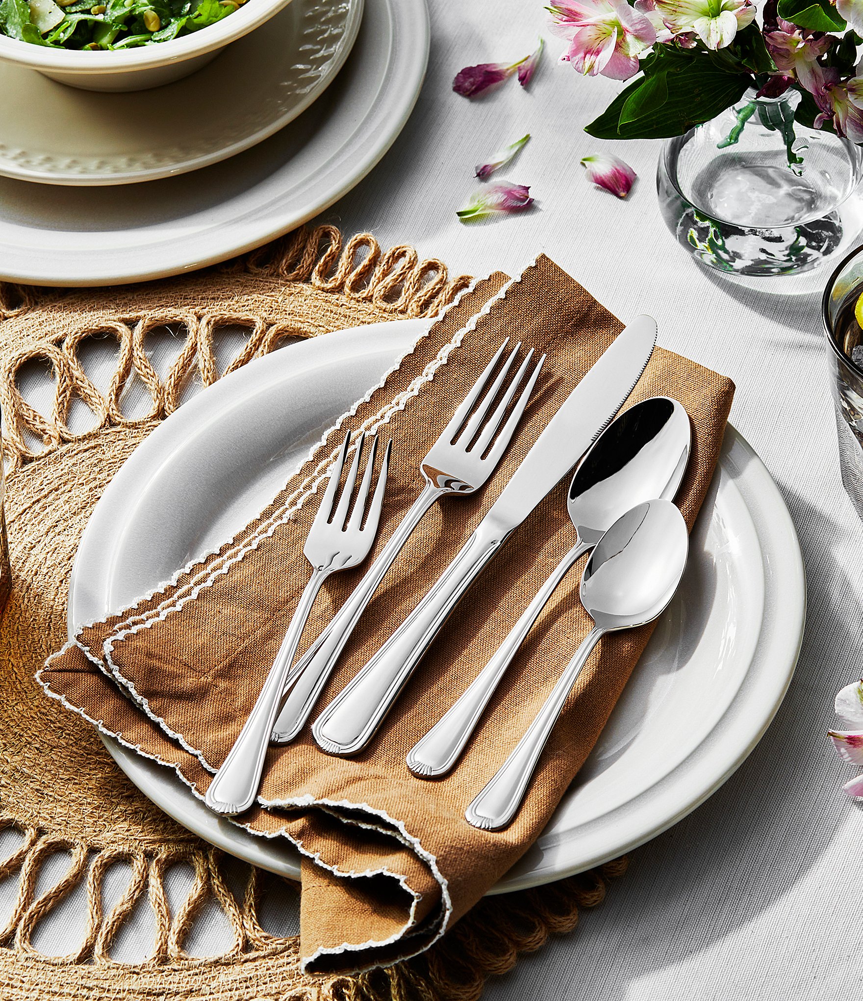 Henckels Alcea 20-Piece Stainless Steel Flatware Set