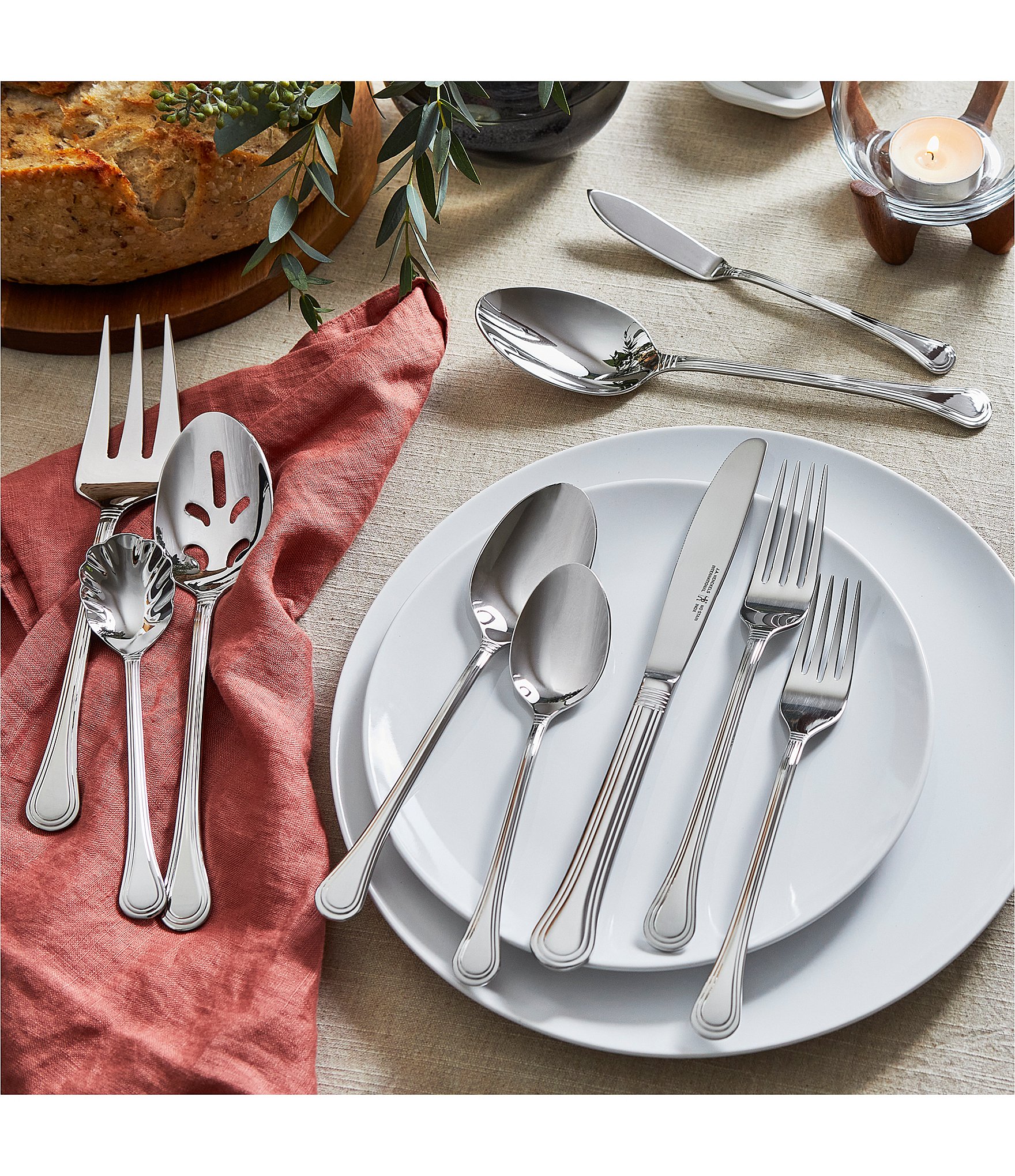 Henckels Astley -Piece Stainless Steel Flatware Set