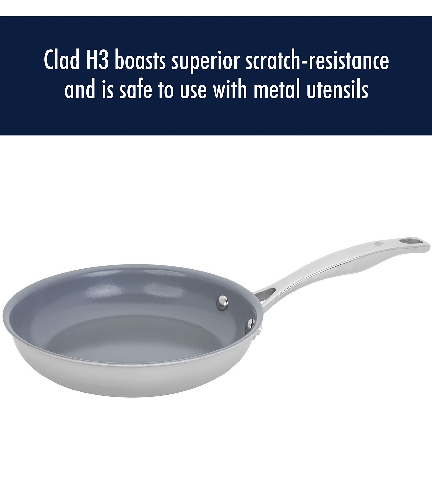 Henckels Clad H3 Ceramic 2-Piece Nonstick Fry Pan Set