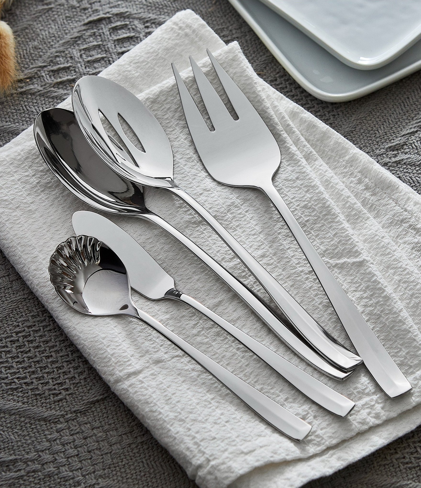 Henckels Lani 18/10 Stainless Steel Flatware Set, Service for 12