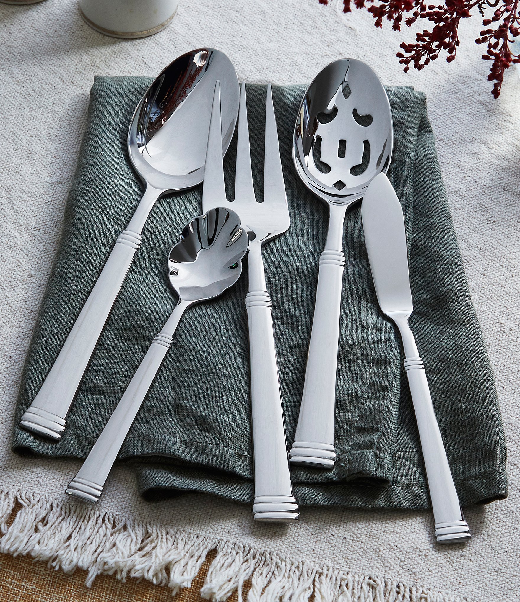 Henckels Plaza 65-Piece Stainless steel Flatware Set