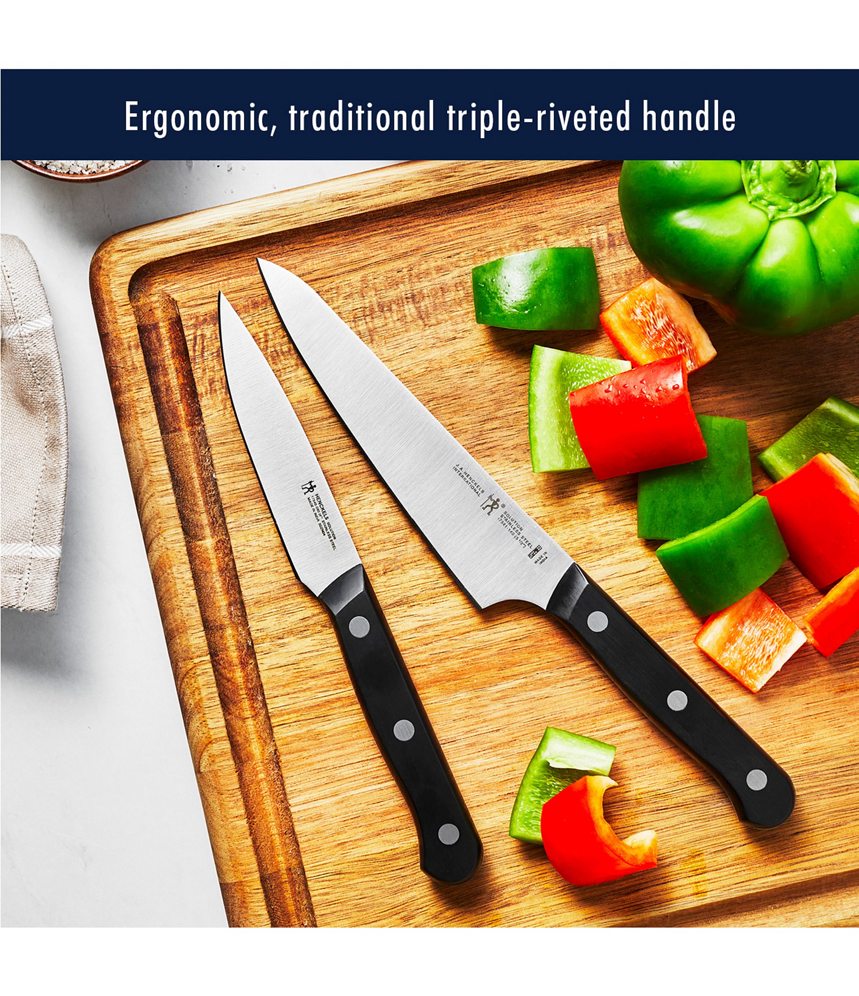 Henckels Solution 10-Piece Knife Block Set
