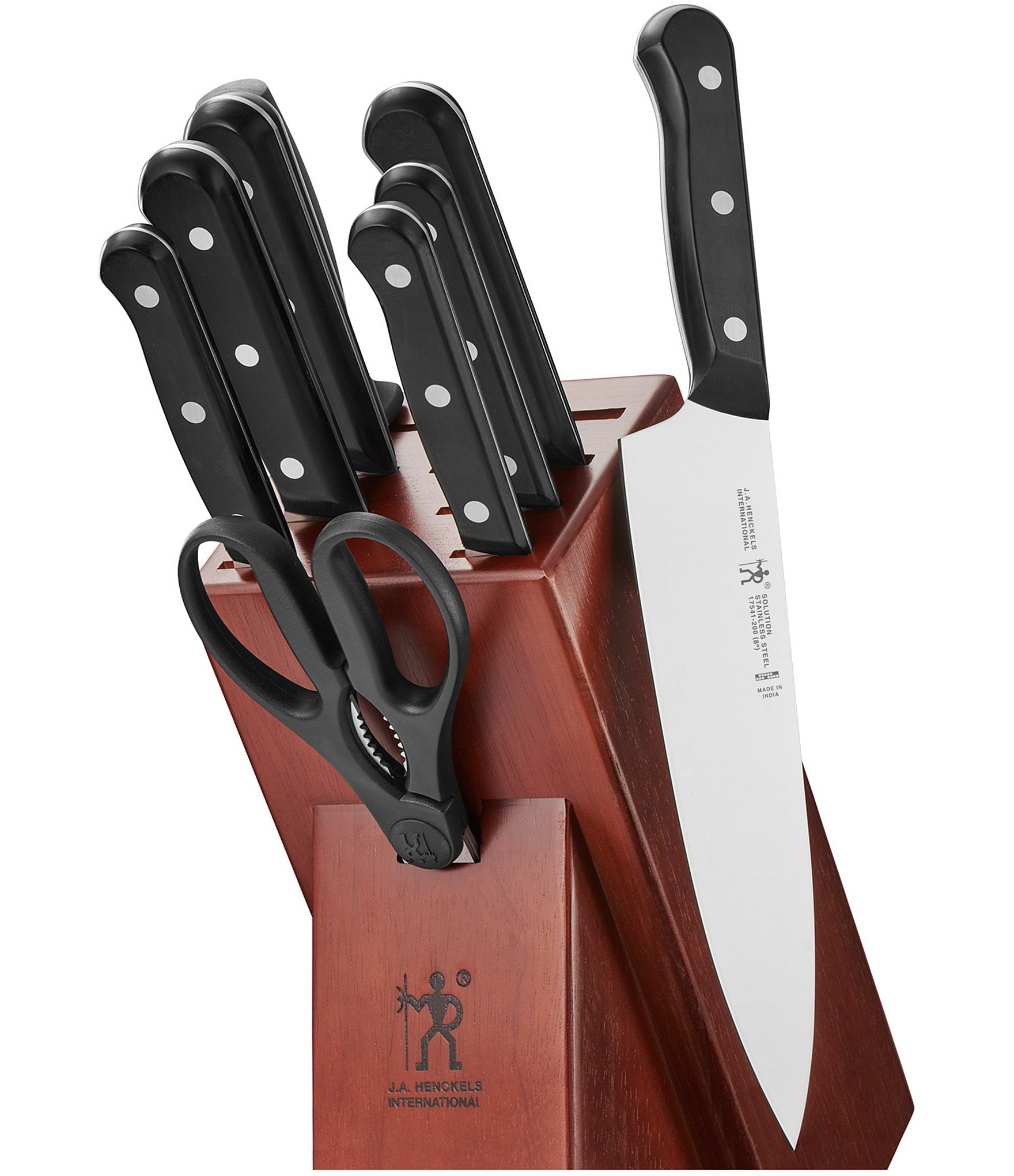 Henckels Solution 10-Piece Knife Block Set
