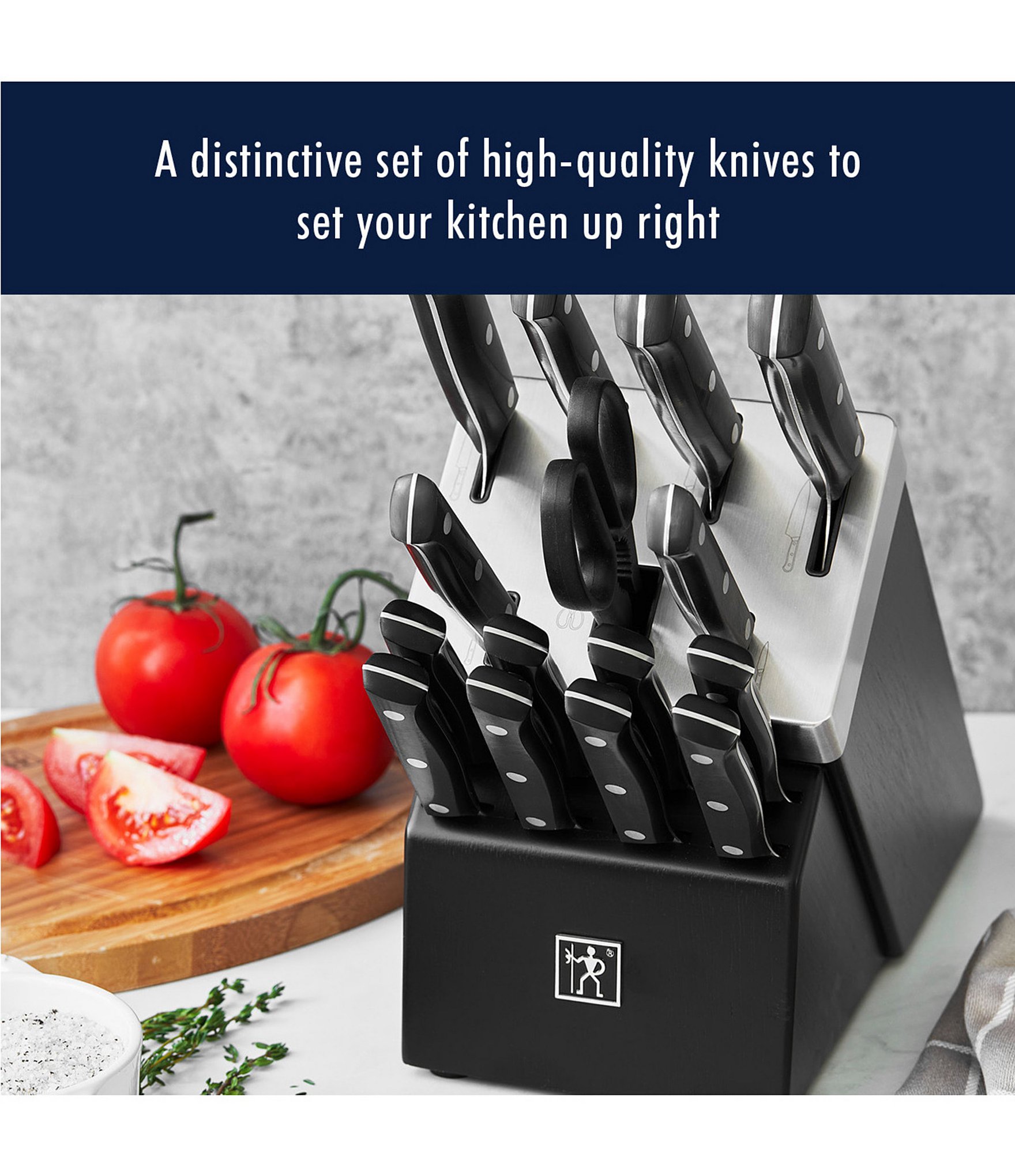 Henckels Solution 16-Piece Self-Sharpening Knife Block Set