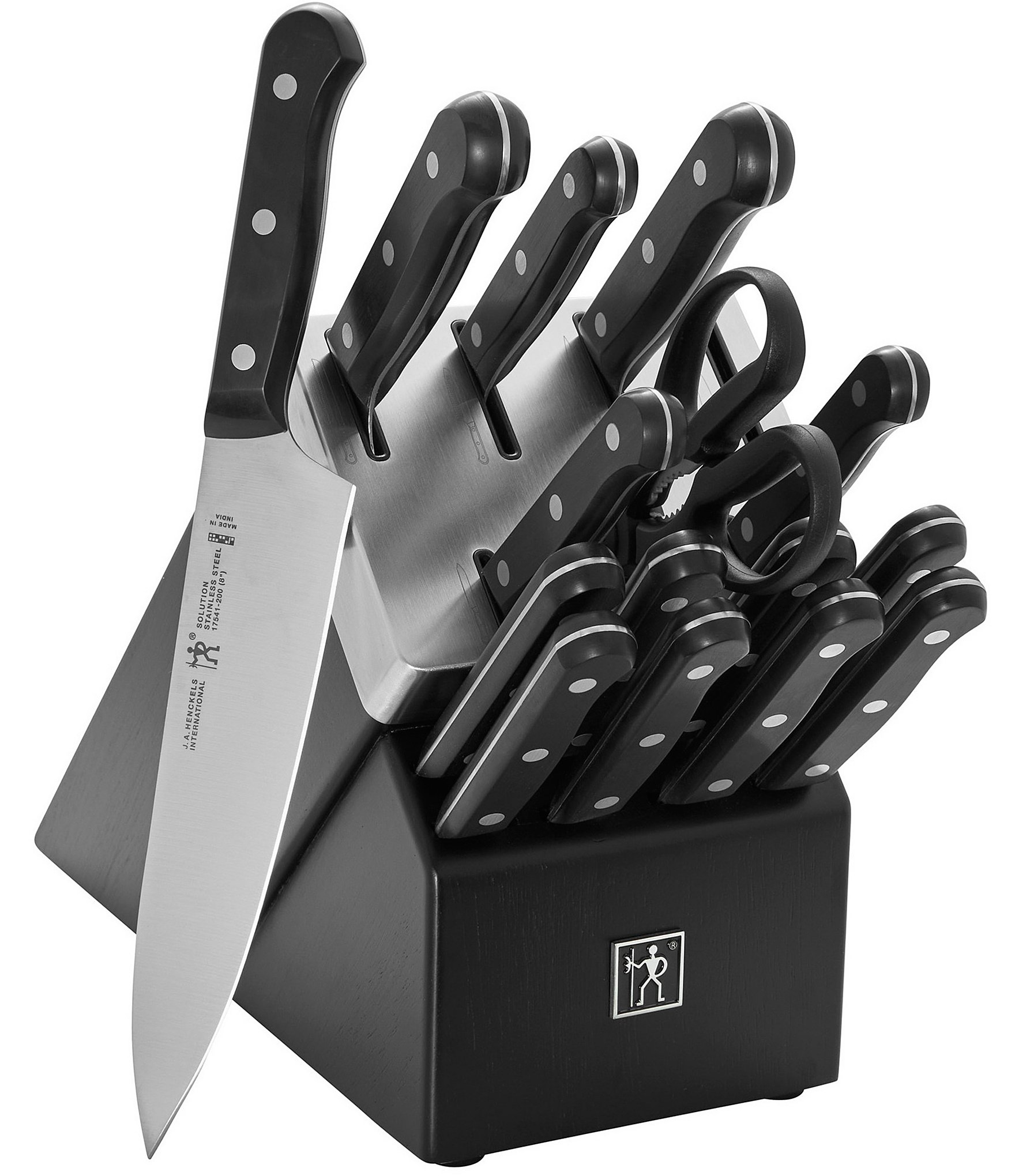 Henckels Solution 16-Piece Self-Sharpening Knife Block Set