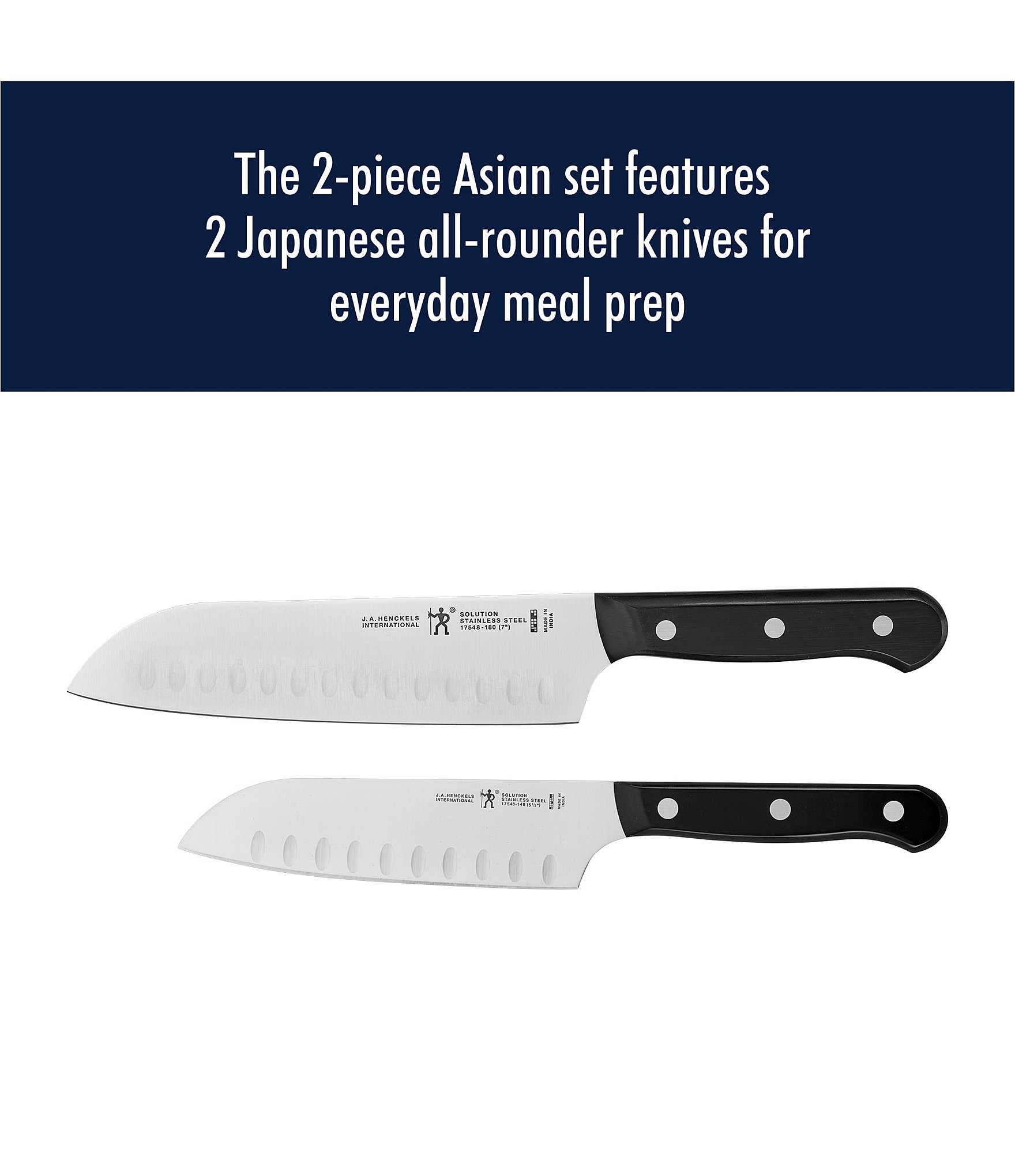 Henckels Solution 2-Piece Asian Knife Set