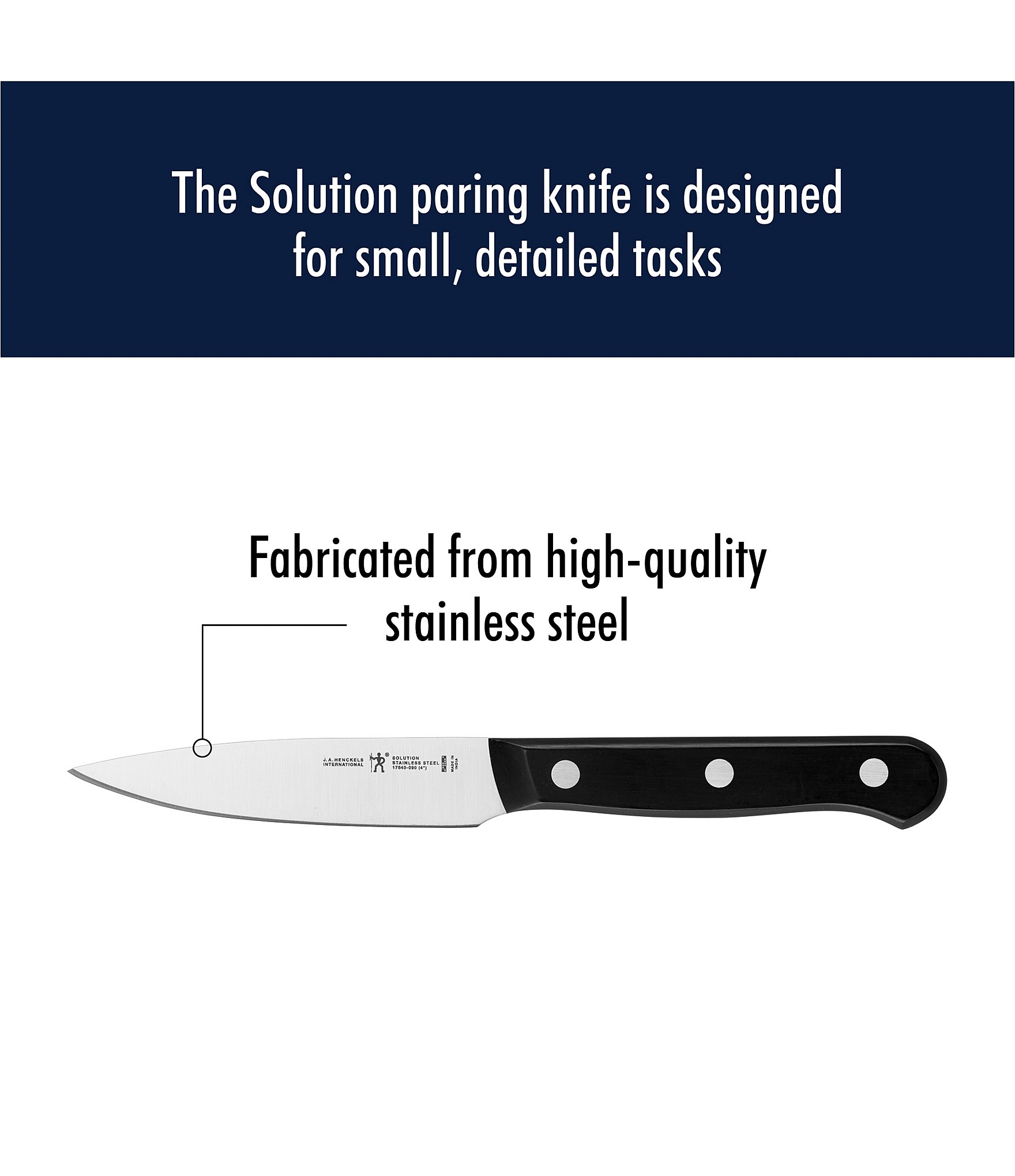 Henckels Solution 4-inch Paring Knife