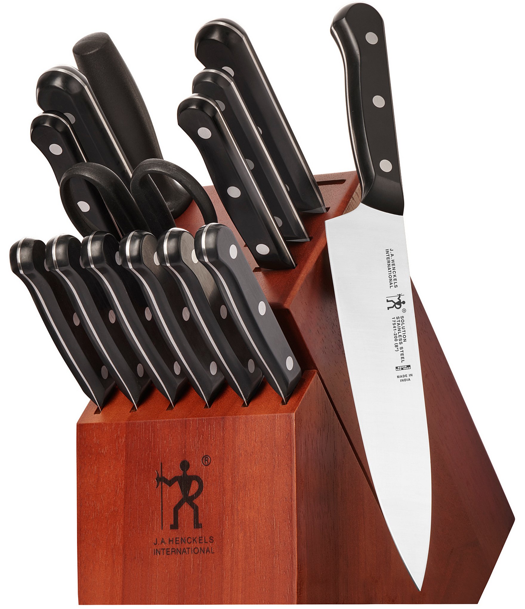 Henckels Solution Razor-Sharp 15-Piece Knife Block Set