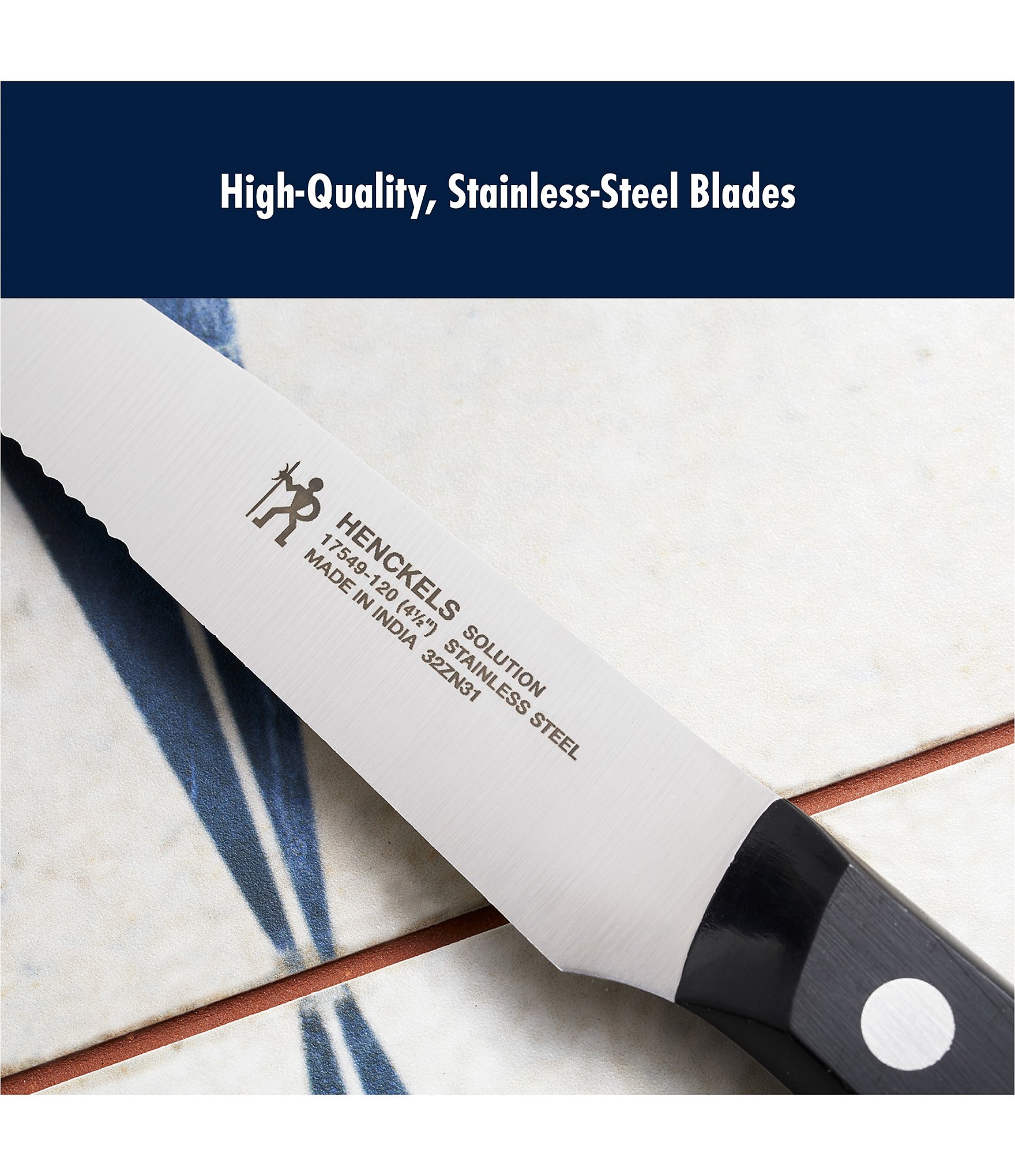 Henckels Solution Steak Knives, Set of 8