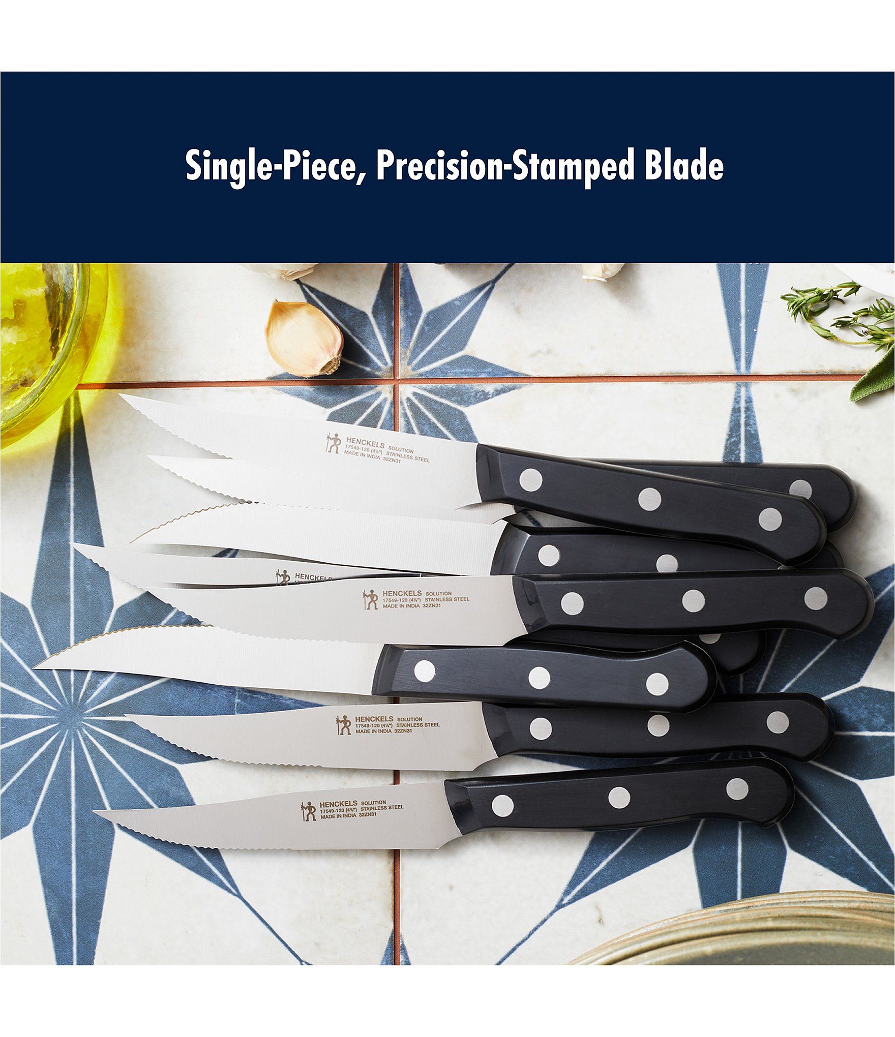 Henckels Solution Steak Knives, Set of 8