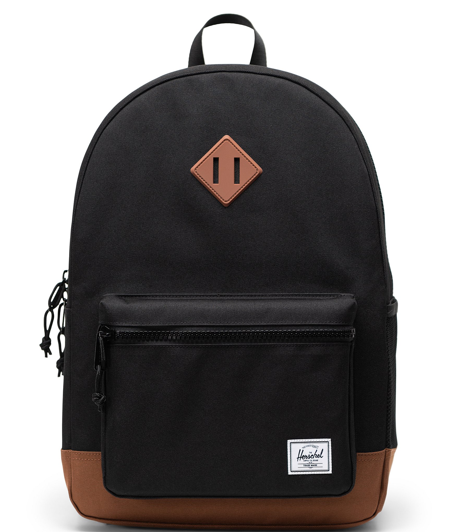 Herschel Supply Co. Heritage EcoSystem™ Youth Backpack Black/Saddle Brown