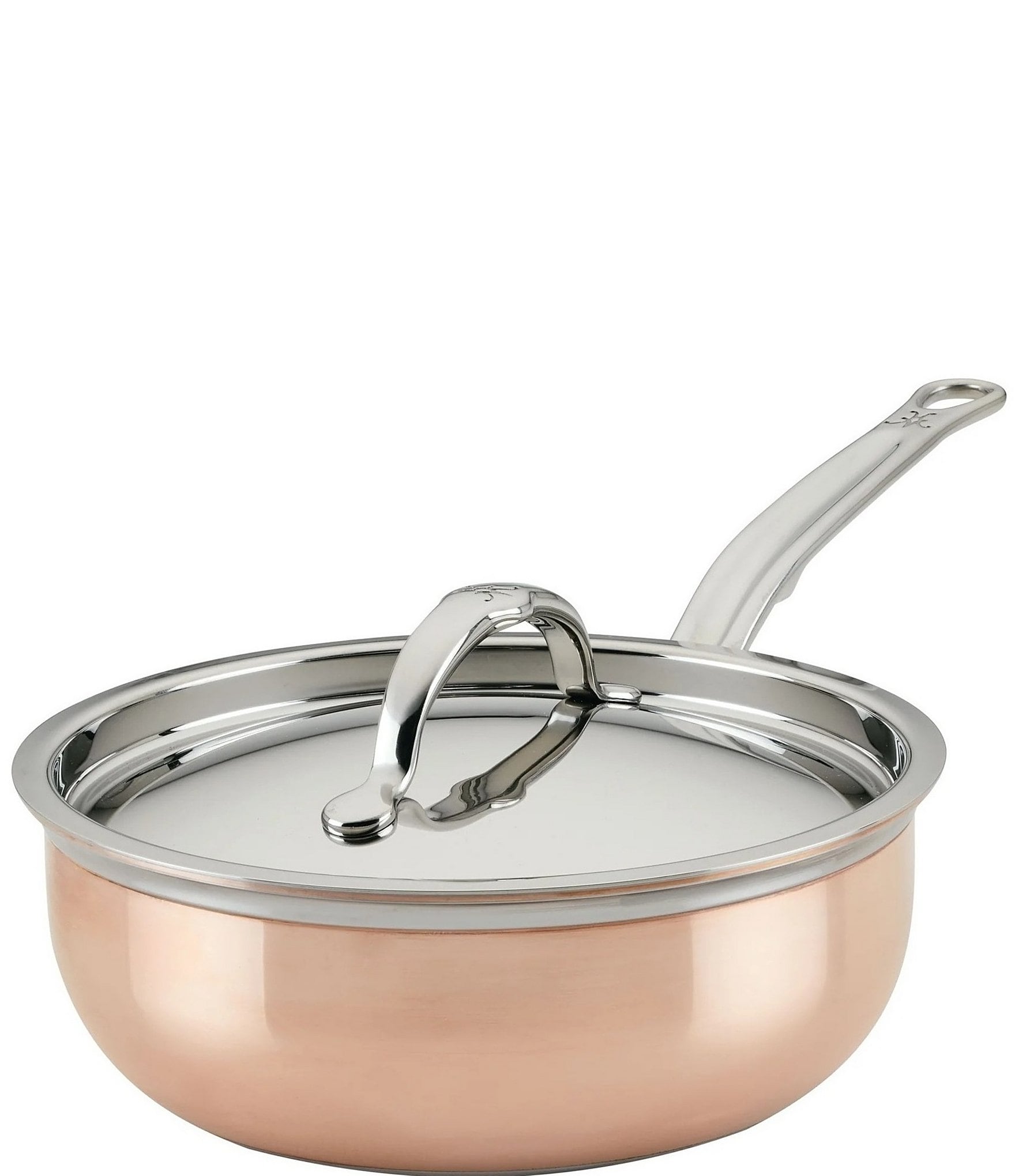 Hestan CopperBond Copper Induction Saucier Pan, 2-Quart