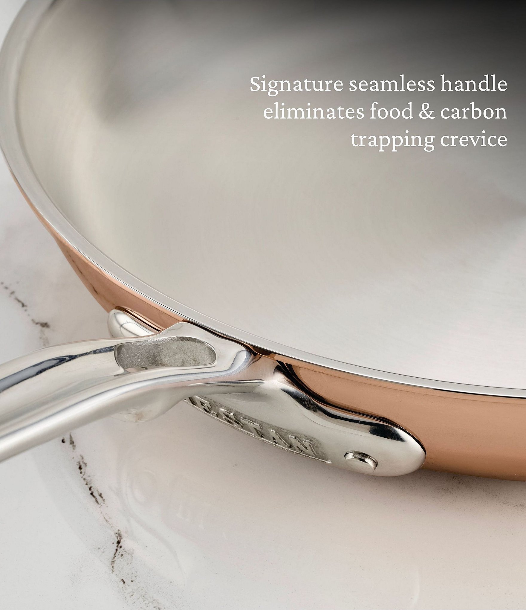 Hestan CopperBond® Aura™ 11#double; Professional Copper Skillet