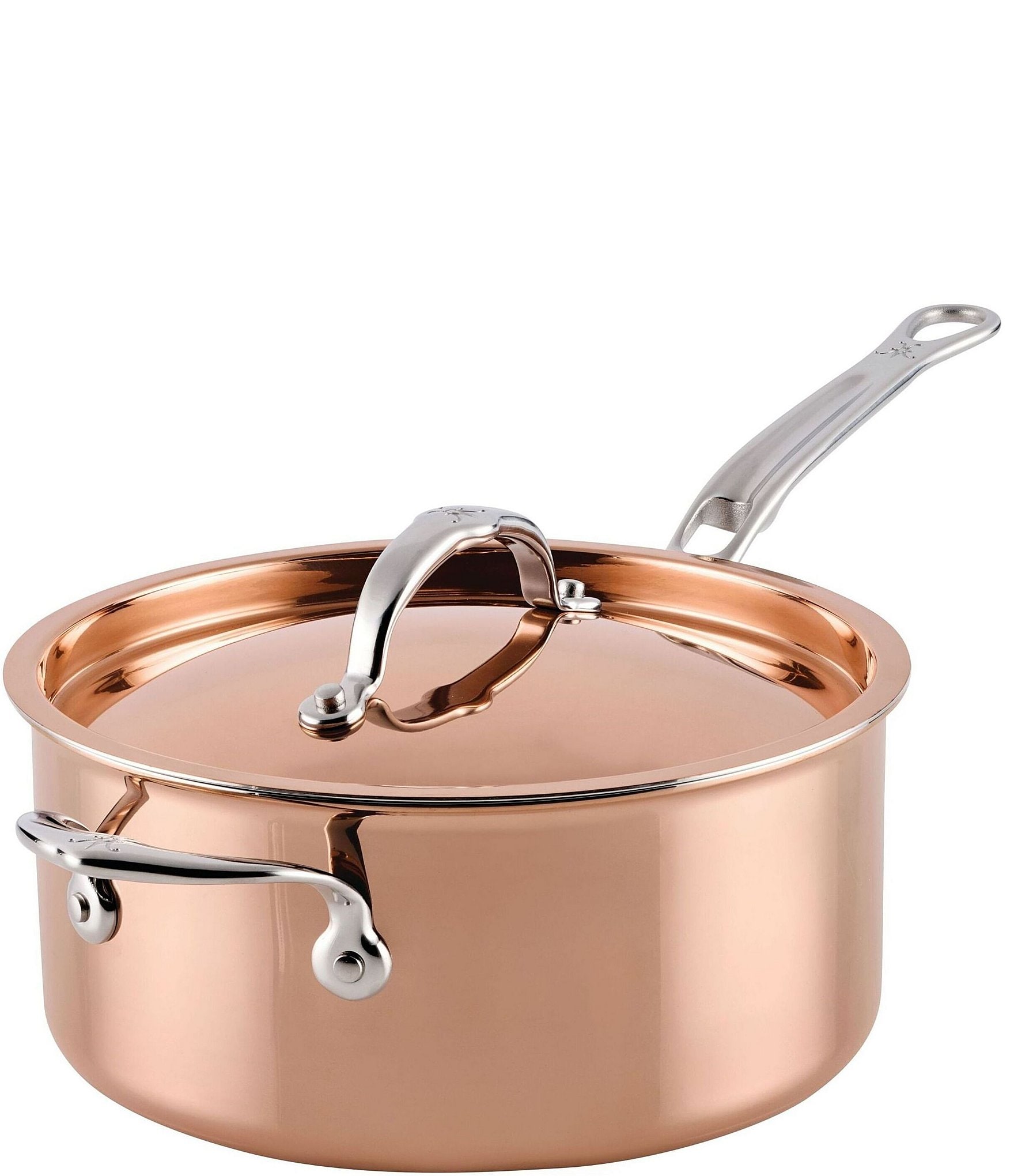 Hestan CopperBond® Aura™ 4-Quart Professional Copper Saucepan With Lid
