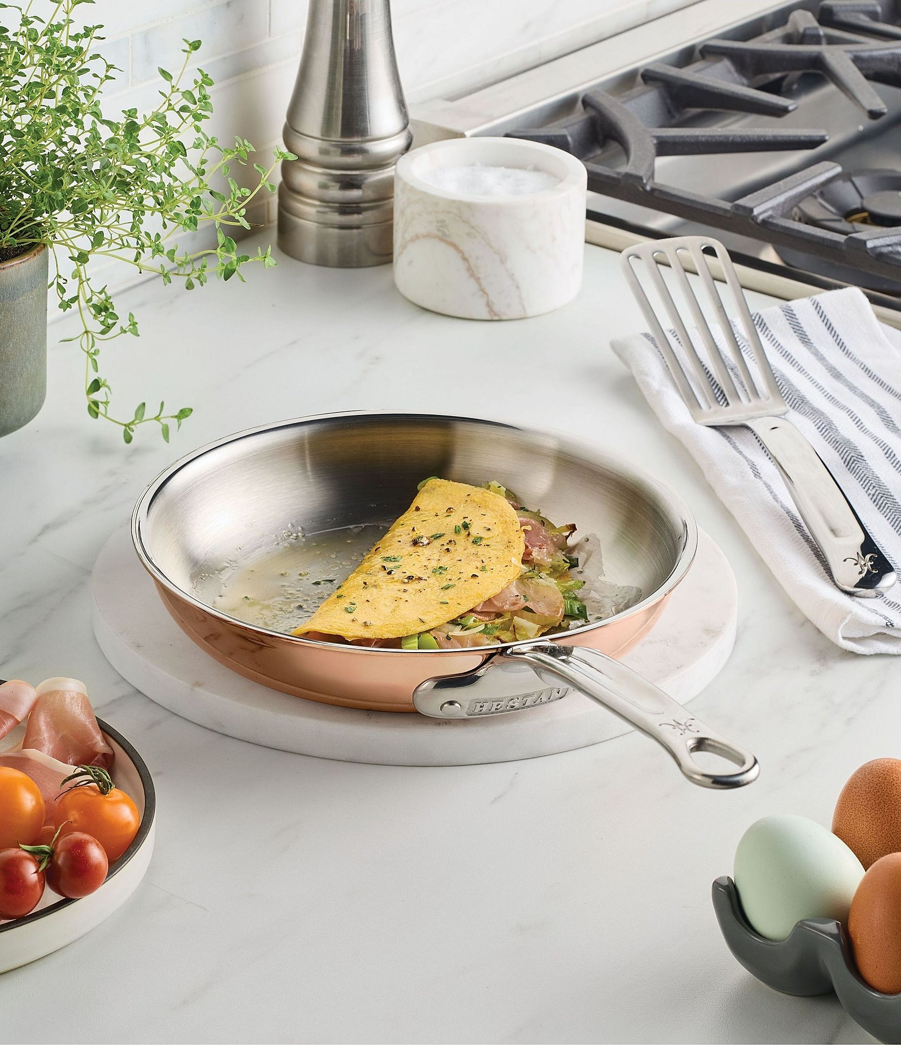 Hestan CopperBond® Aura™ Professional Copper Skillet
