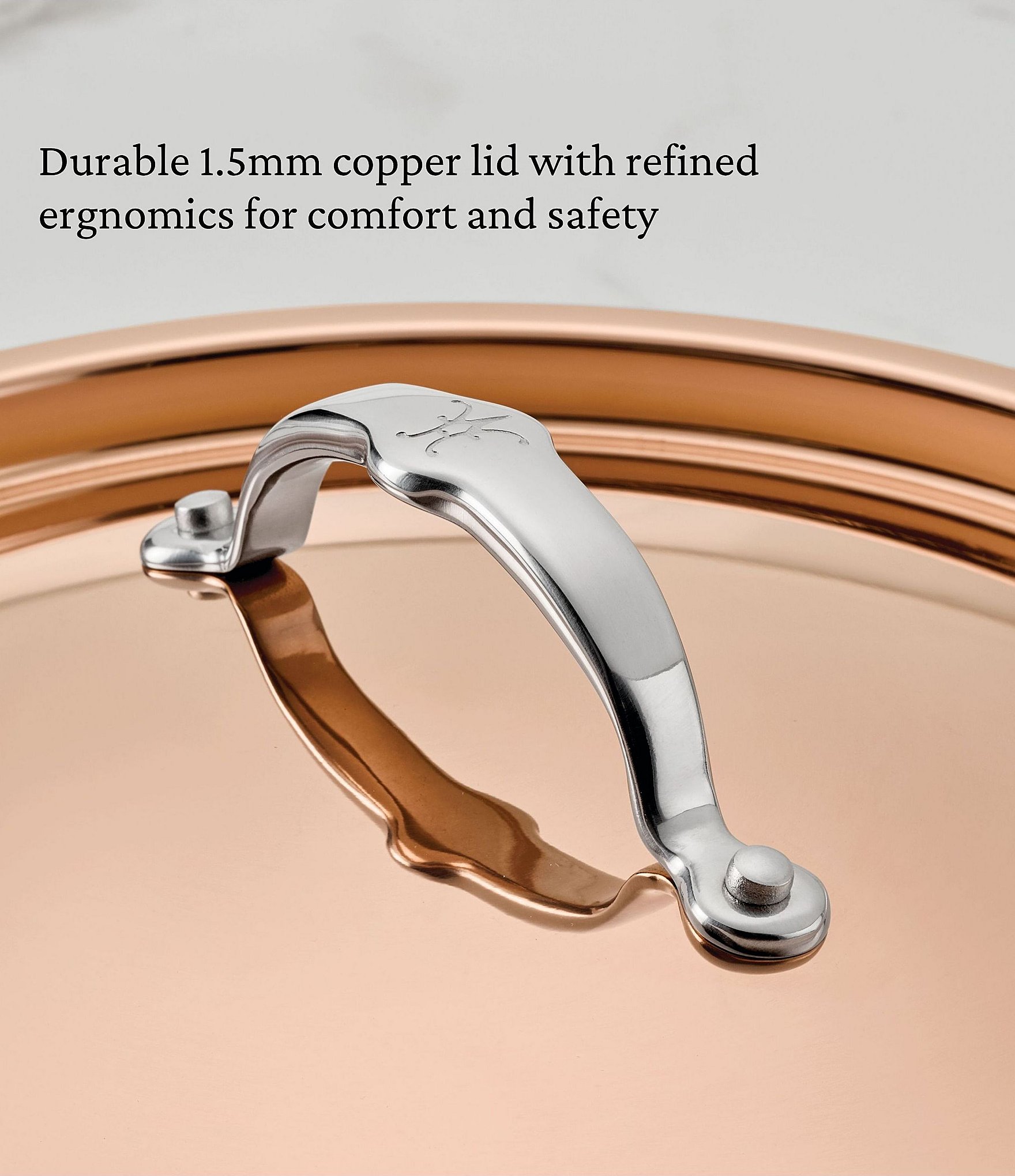Hestan CopperBond® Aura™ Professional Copper Stockpot With Lid