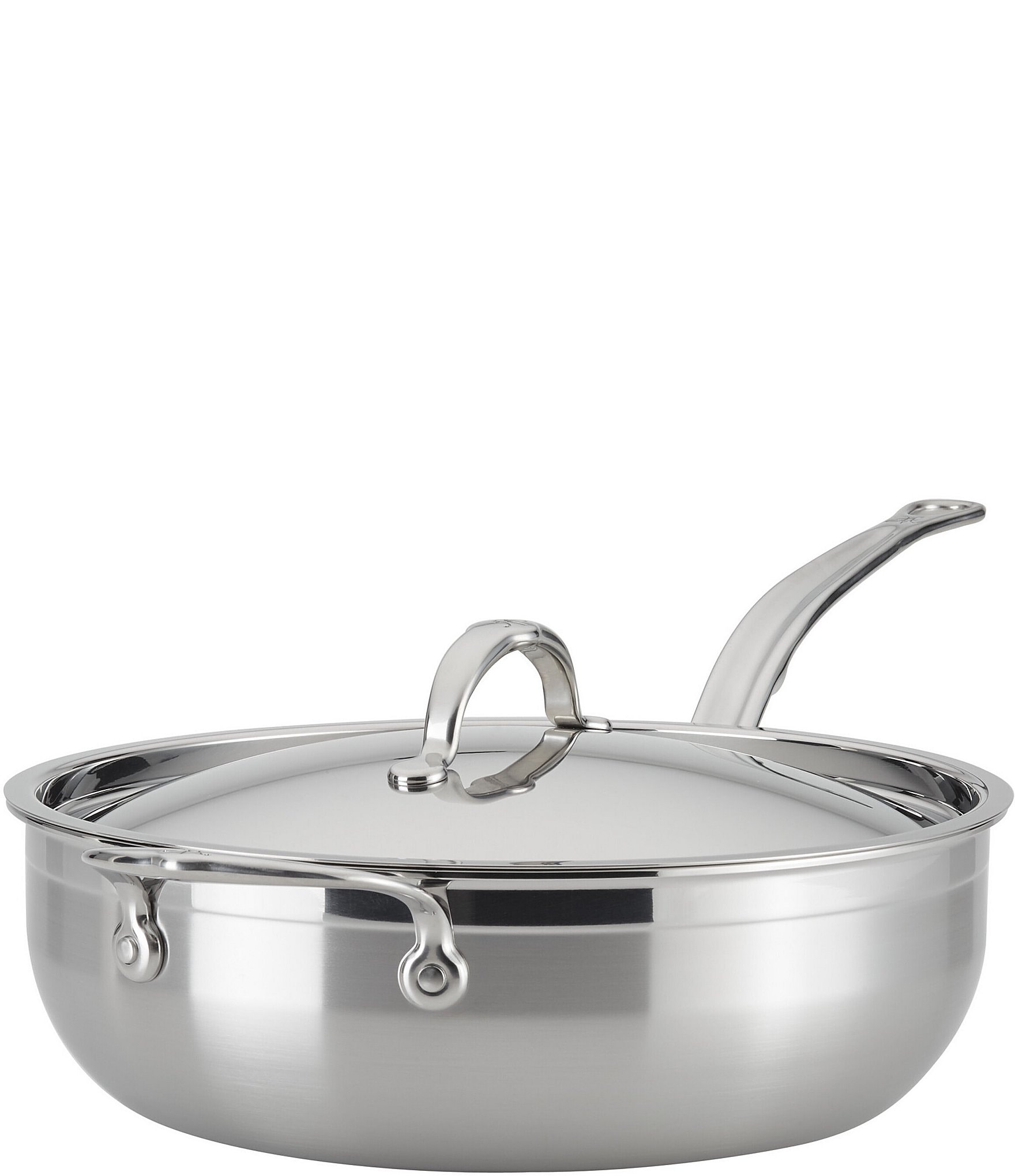 Hestan ProBond Stainless Steel Essential Pan with Helper Handle, 5-Quart