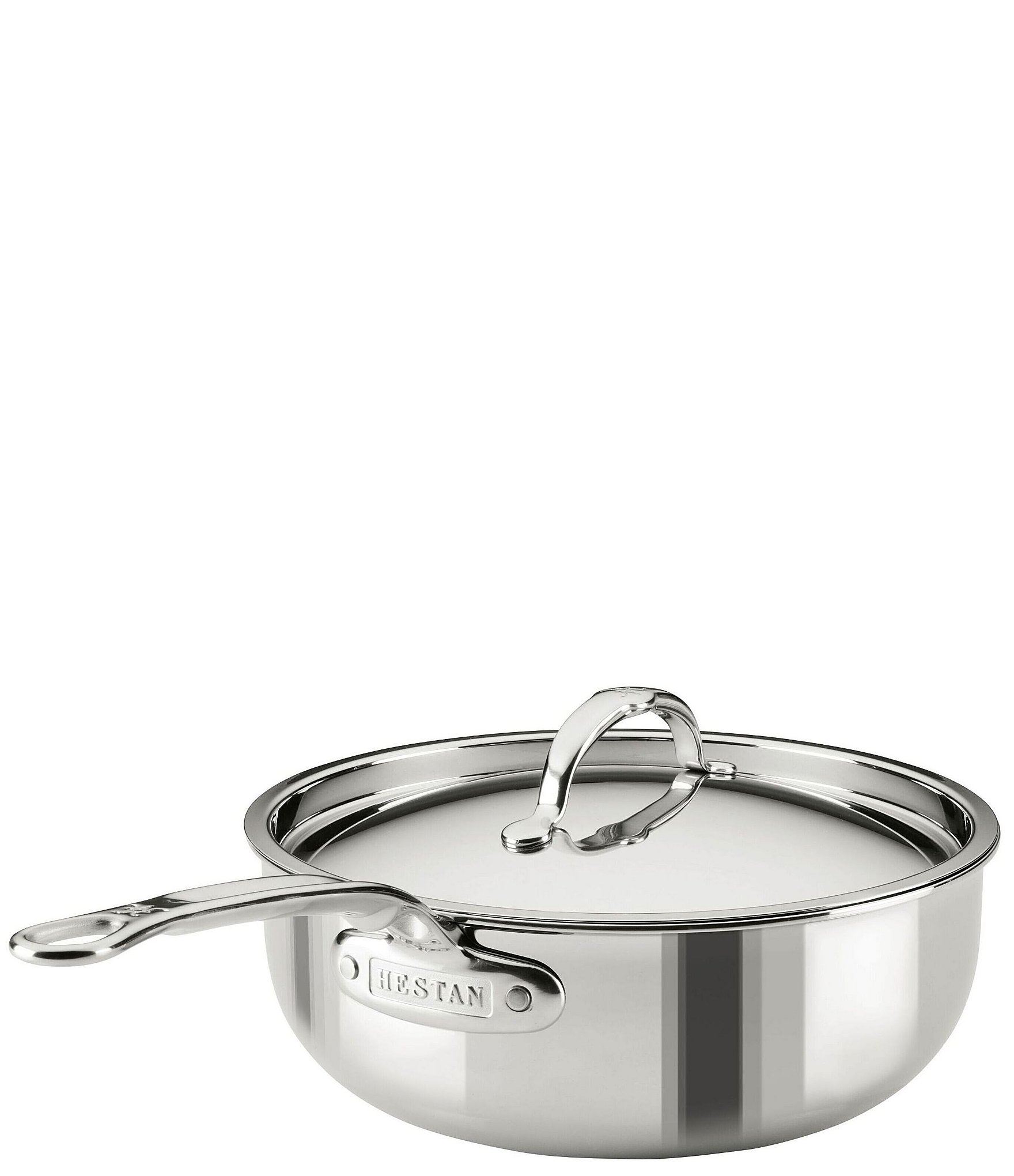 Hestan ProBond® Luxe 3.5-Quart Professional Clad Stainless Steel Essential Pan with Lid