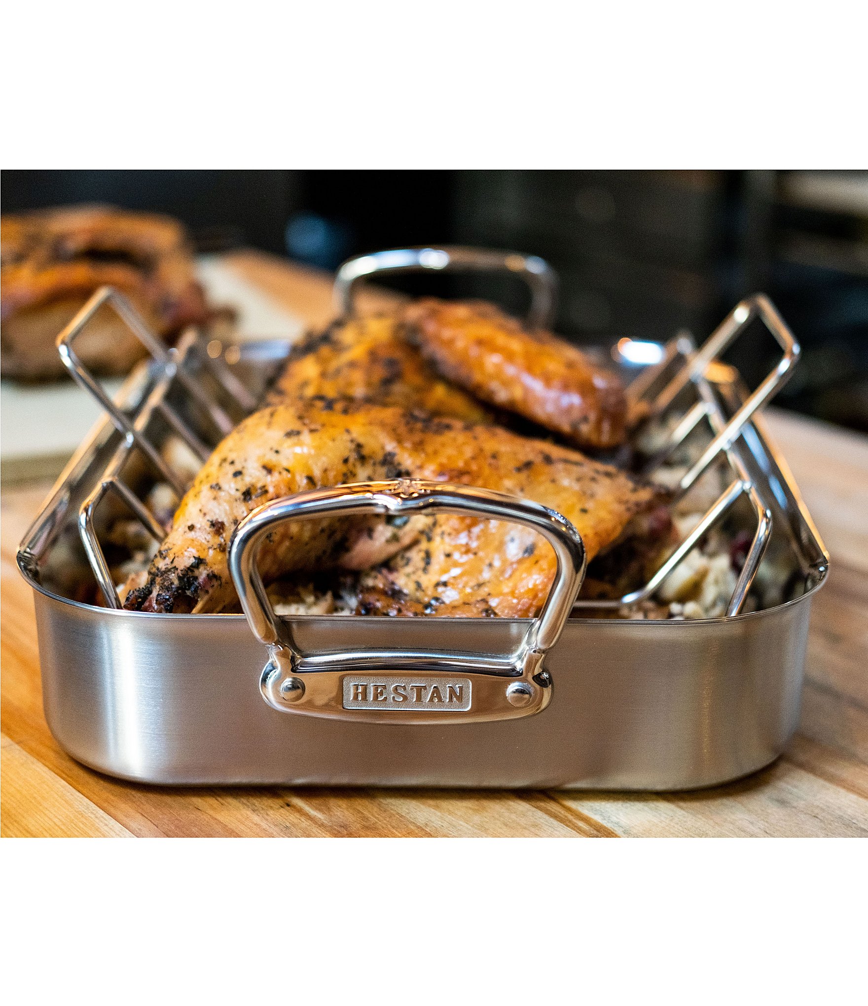 Hestan Provisions Collection Classic Roaster with Rack - Large