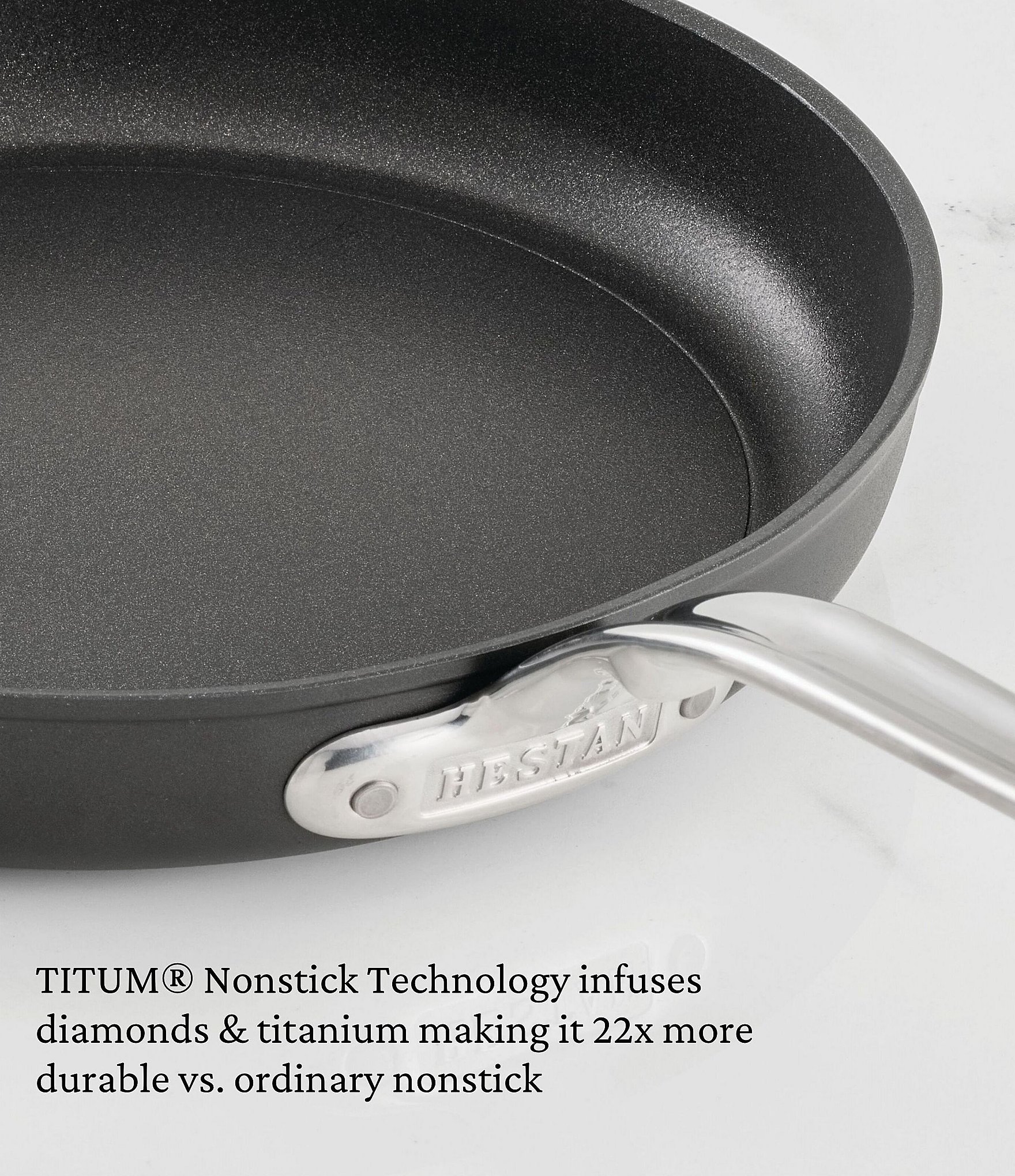 Hestan Titum Fusion™ Collection Nonstick Open Skillet