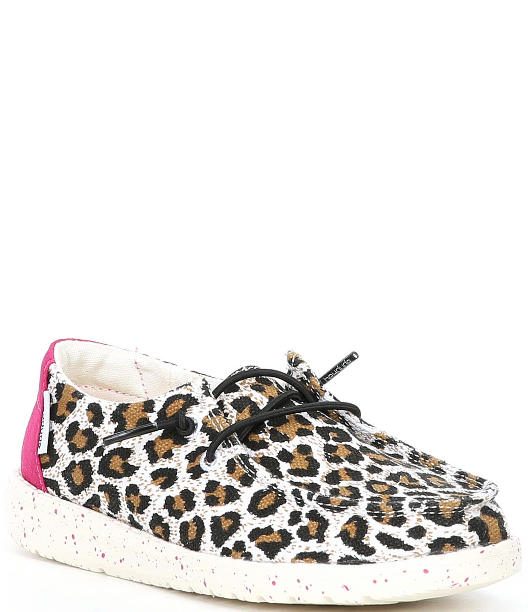 HEYDUDE Girls' Cheetah Print Washable Slip-Ons (Toddler) | Dillard's