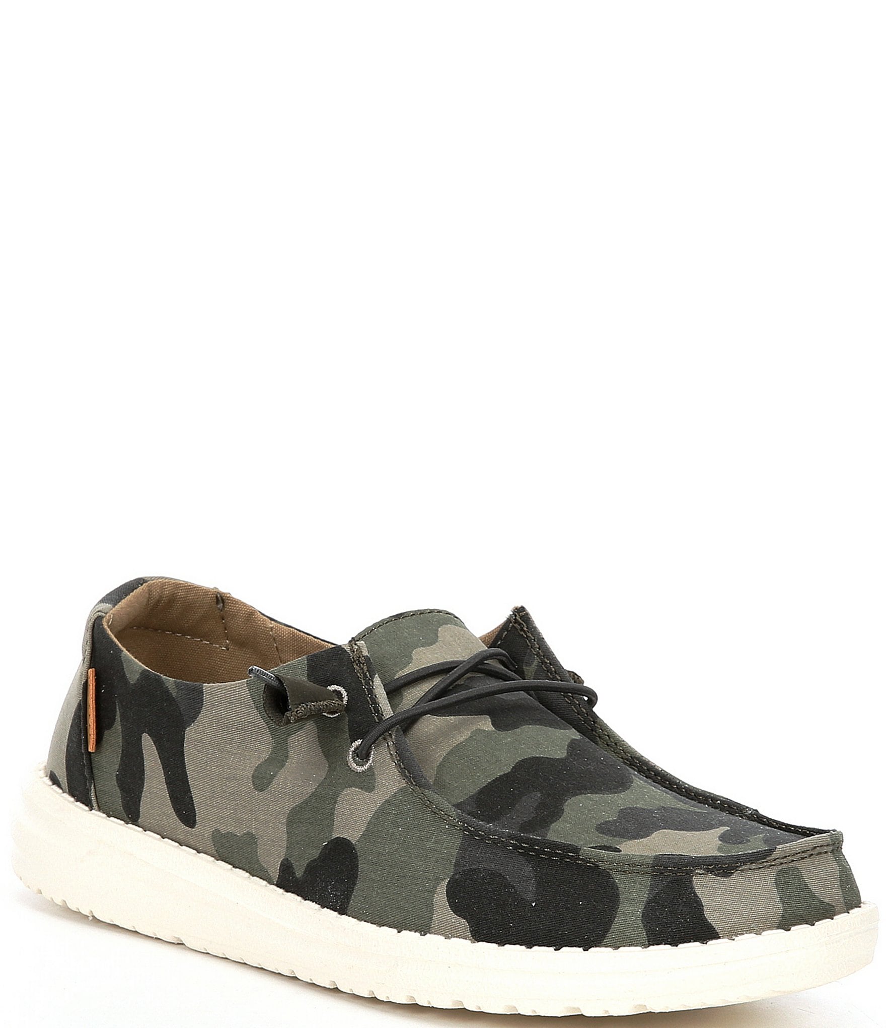 womens camouflage slip on shoes