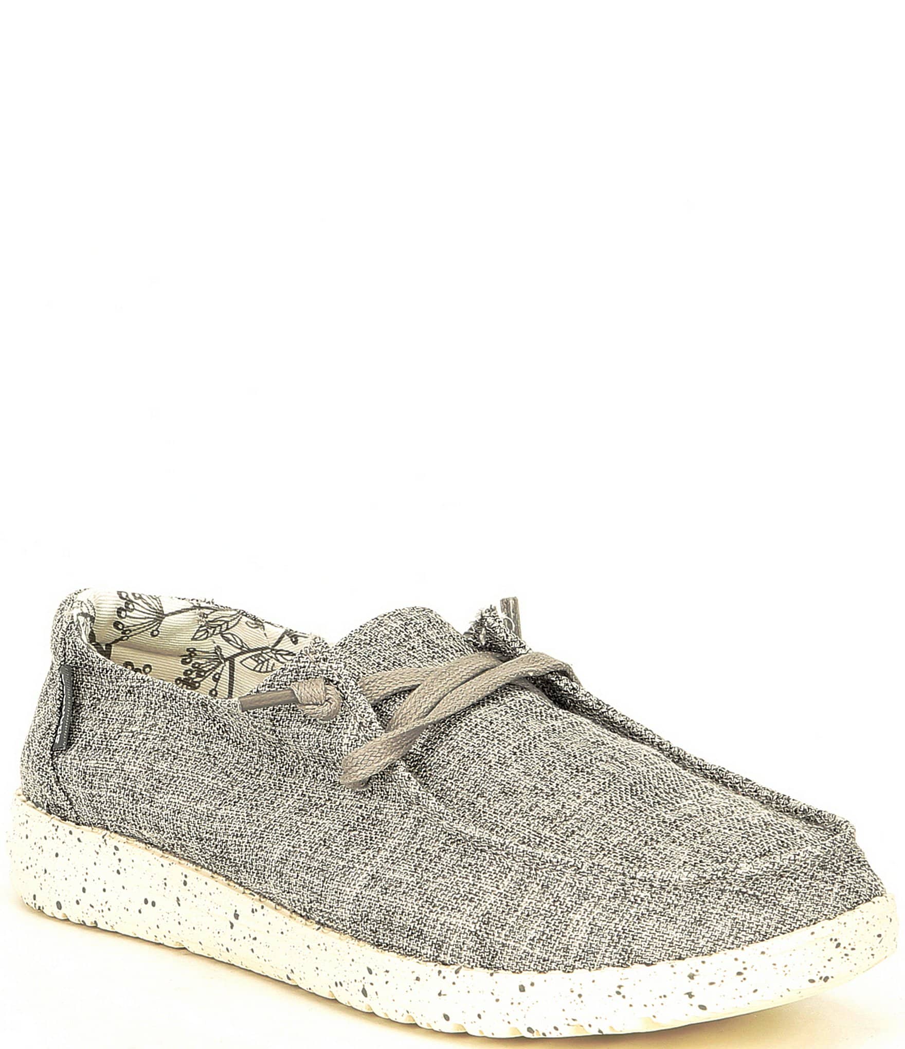 Hey Dude Shoes Women's Wendy Linen Shoes in Iron