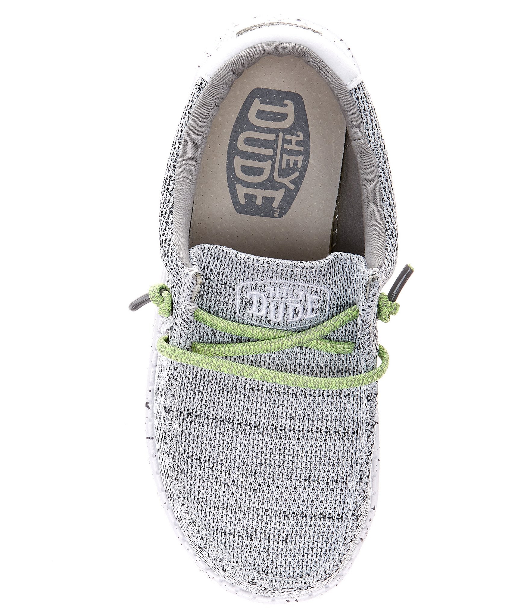 HEYDUDE Boys' Wally Sox Washable Slip On Sneakers (Youth)