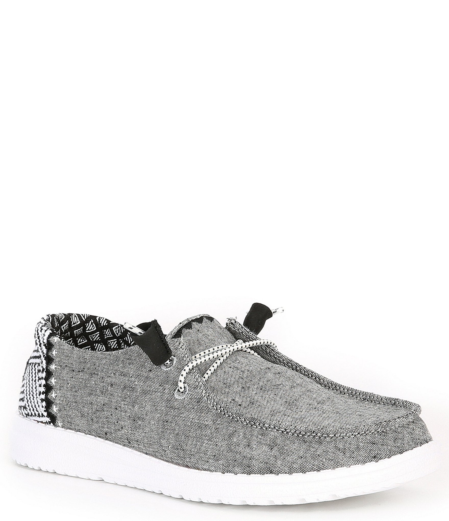 Women's HEYDUDE Wendy Chambray Slip-On Shoes