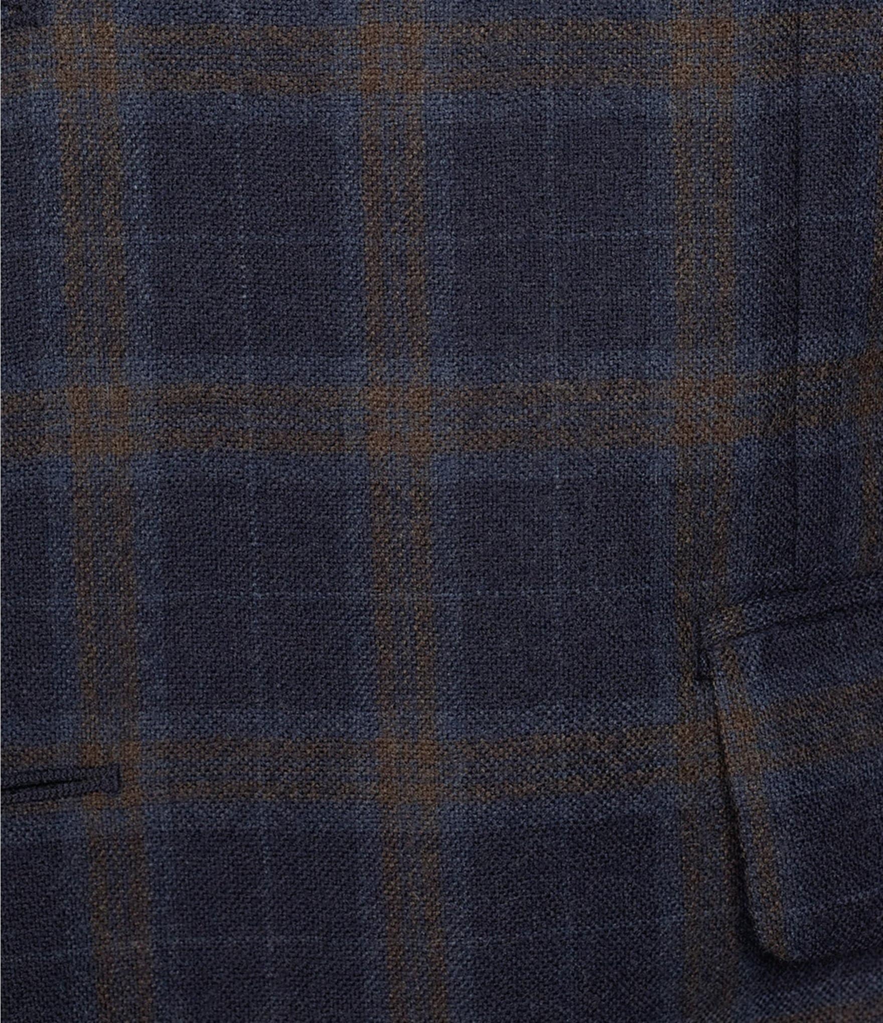 Hickey Freeman Classic Fit Check Pattern Sport Coat