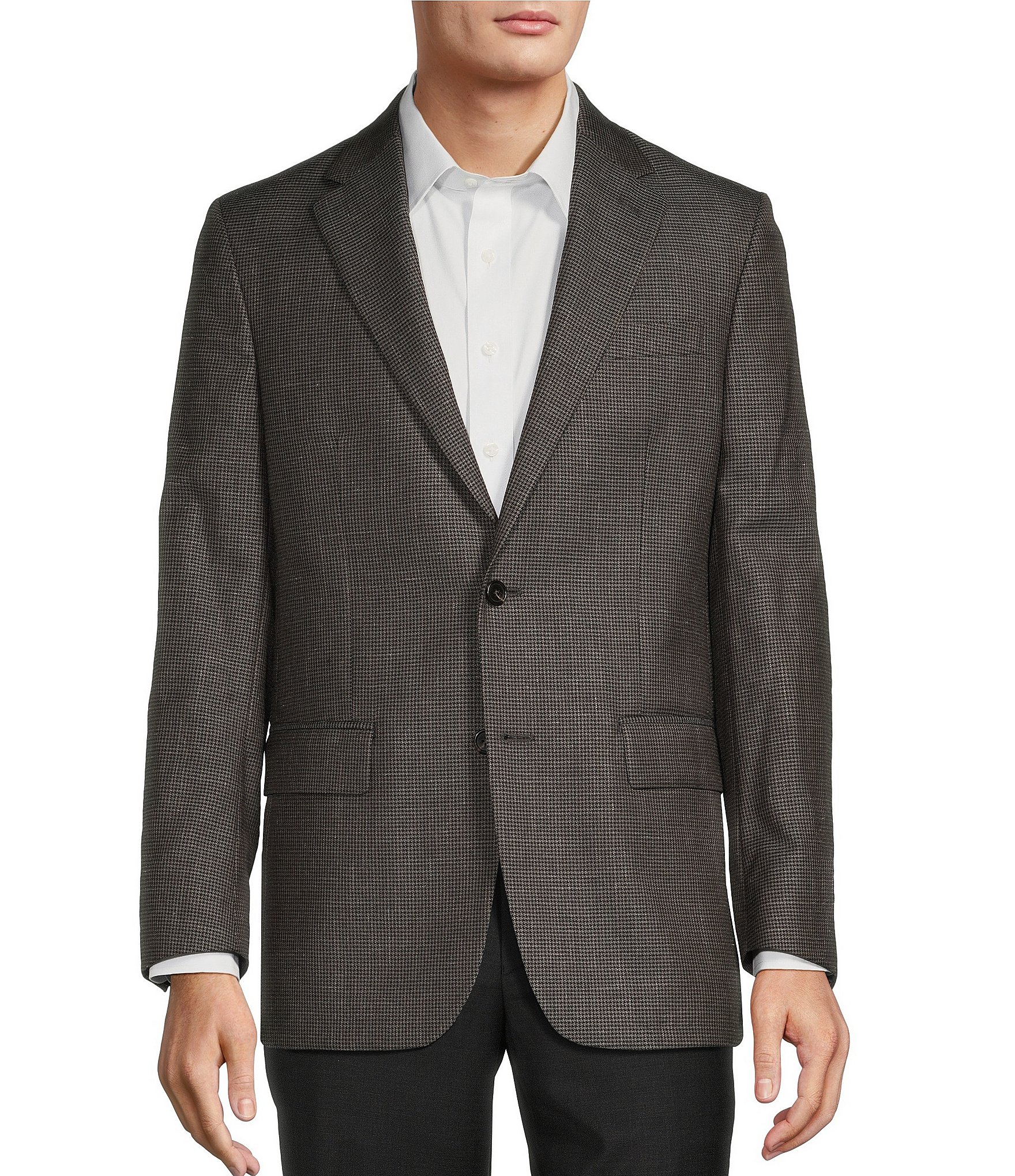 Hickey Freeman Classic Fit Houndstooth Pattern Sport Coat | Dillard's