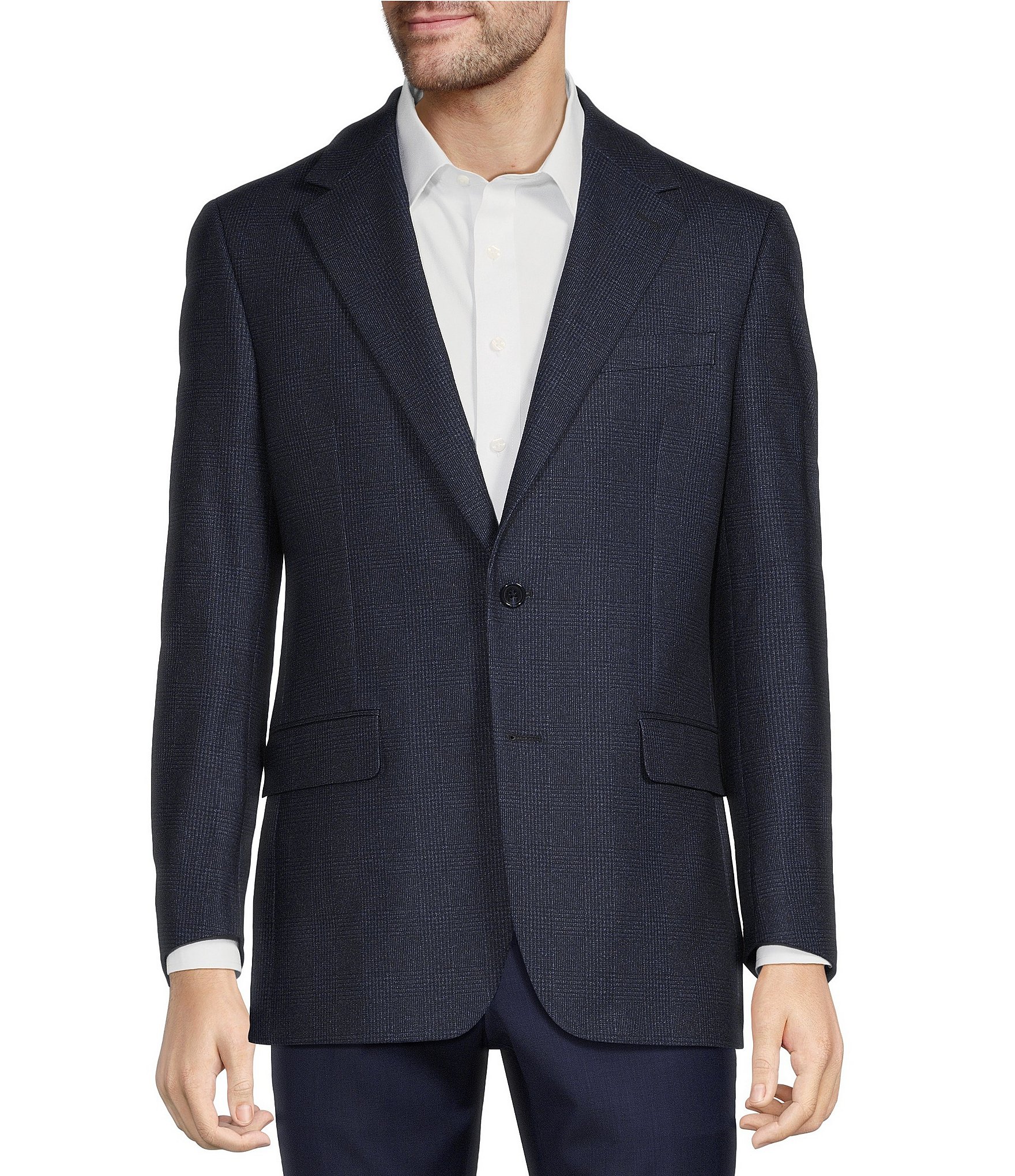 Hickey Freeman Classic Fit Plaid Pattern Sport Coat | Dillard's