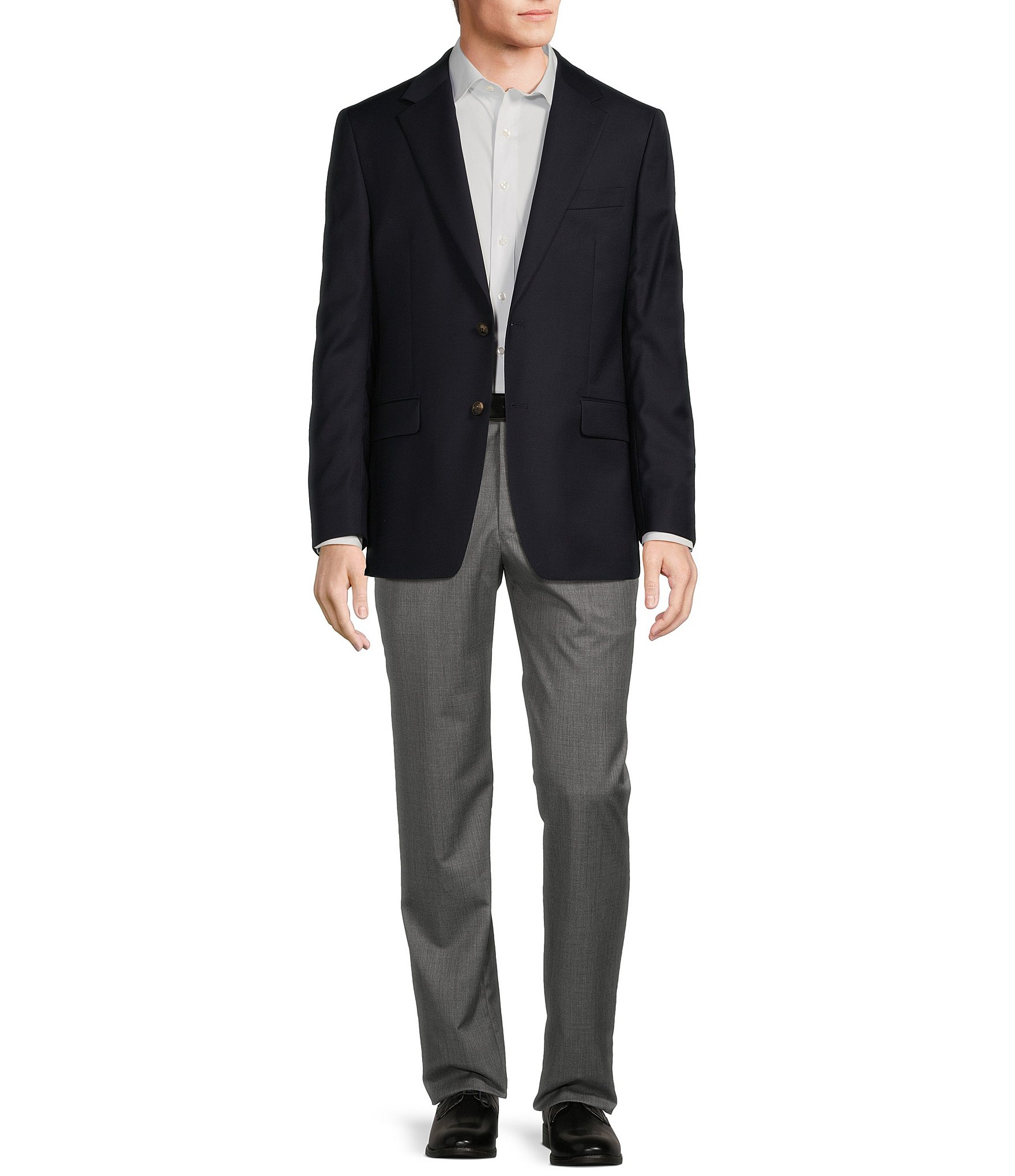 Hickey Freeman Classic Fit Textured Pattern Sport Coat