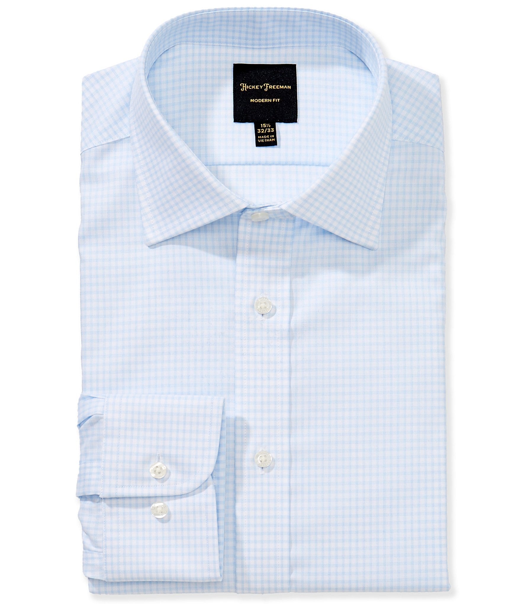 green emerald velvet dress Hickey Freeman Men's Contemporary Fitted Long Dress Shirt, Pink Check, 15"  Neck | 34-35" Sleeve : Buy Online at Best Price in KSA