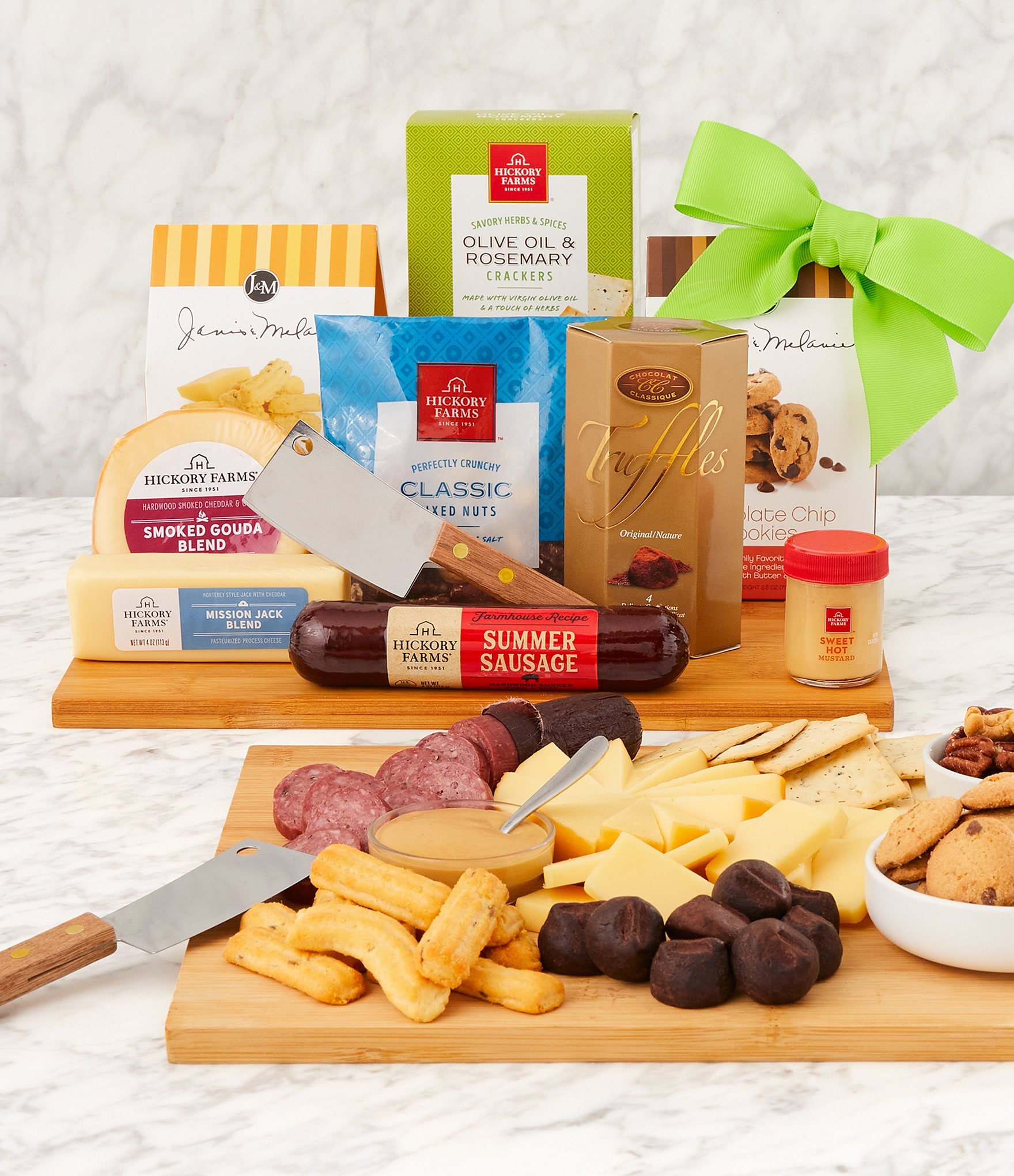 Hickory Farms Spring Charcuterie Board Gift Set