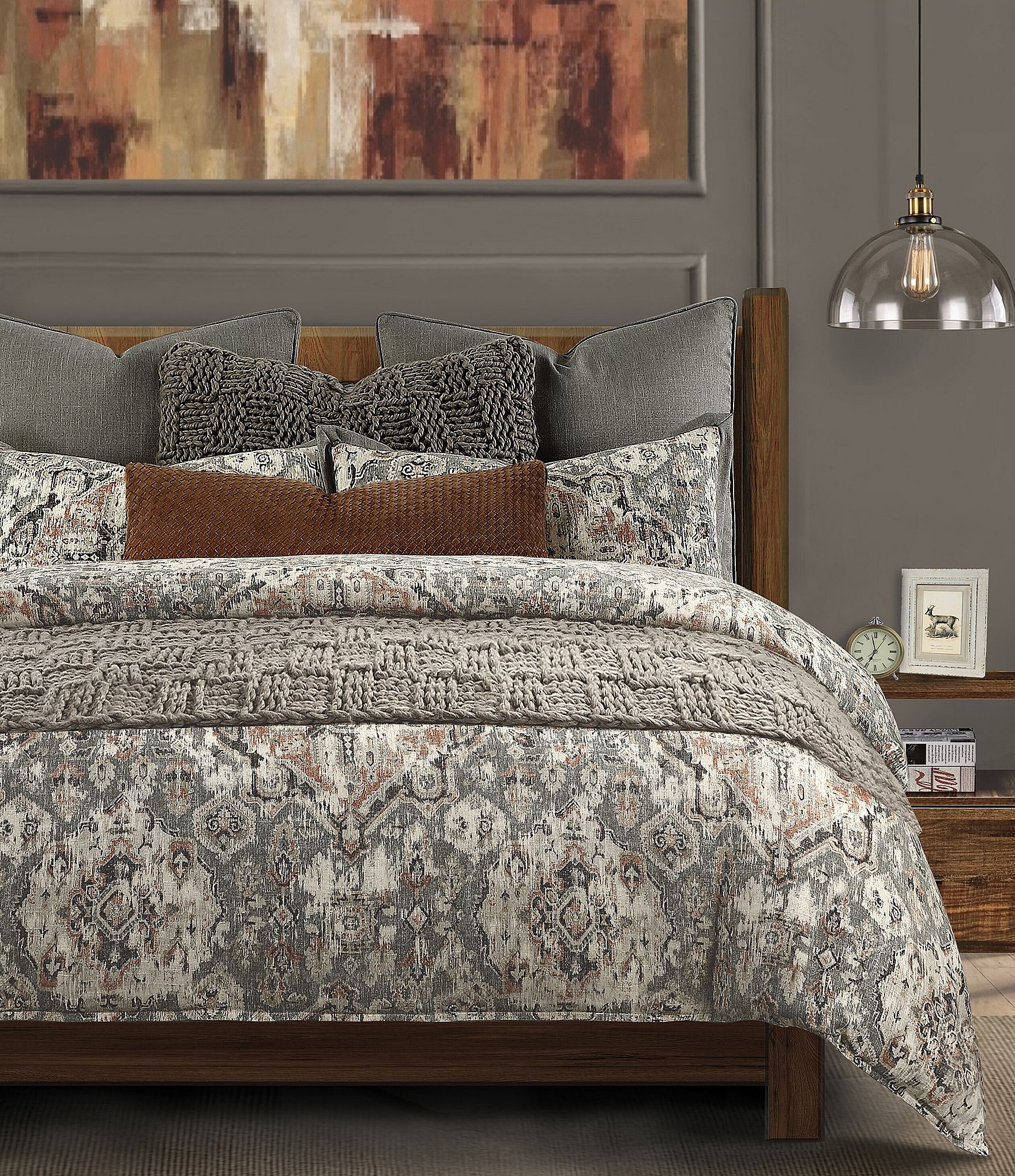 HiEnd Accents Carmen Comforter Set Super Queen
